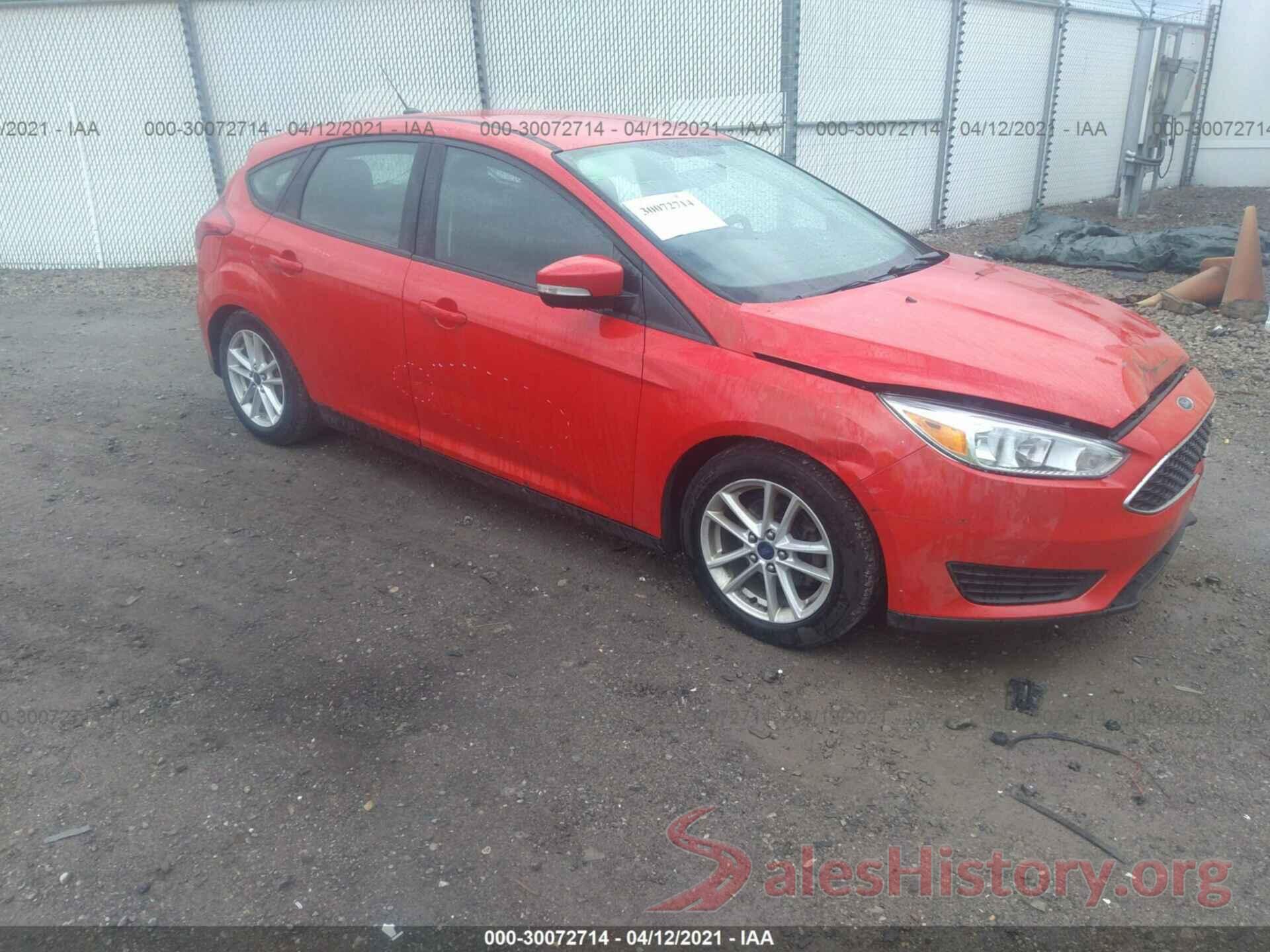 1FADP3K21GL214491 2016 FORD FOCUS