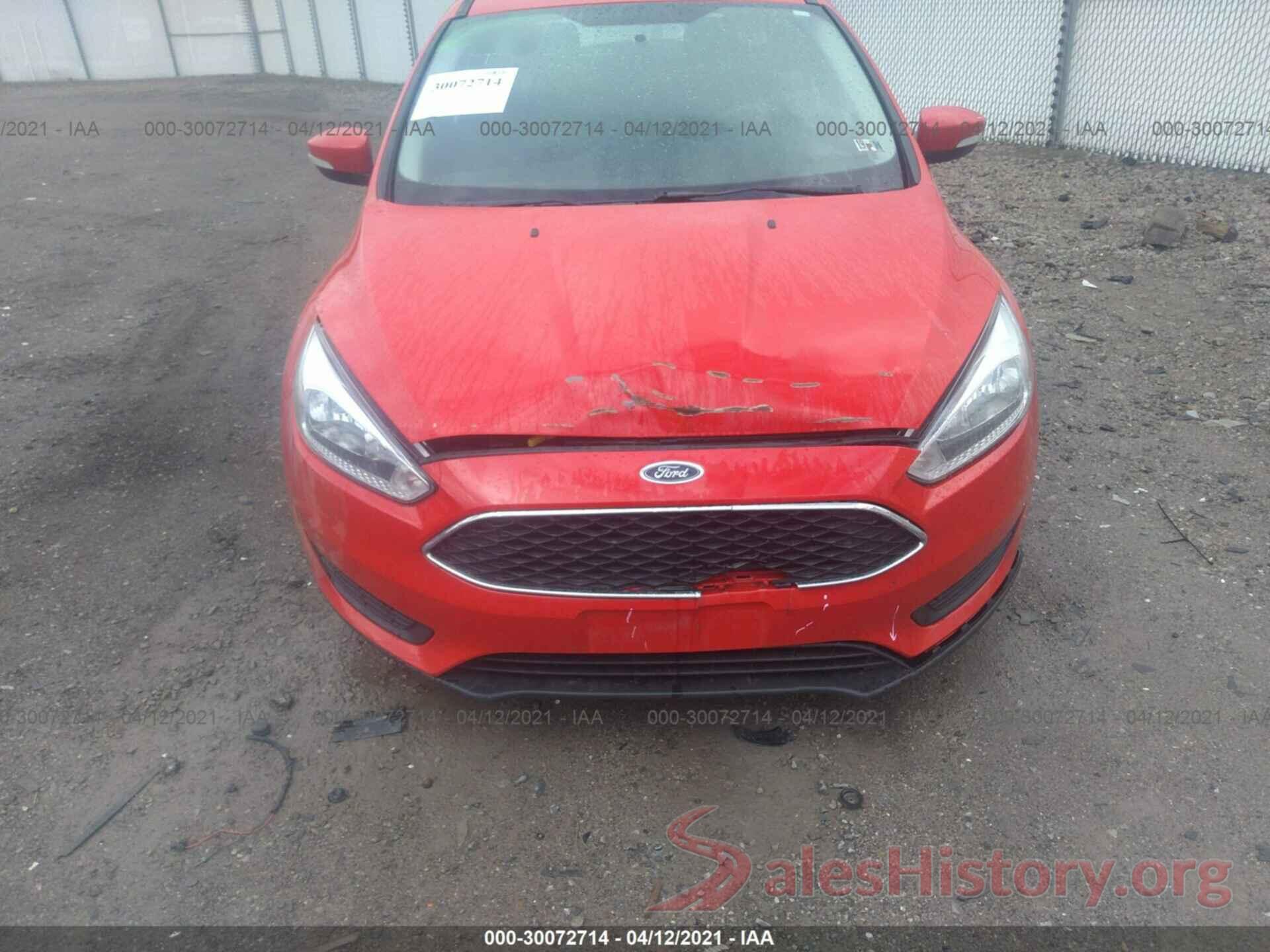 1FADP3K21GL214491 2016 FORD FOCUS