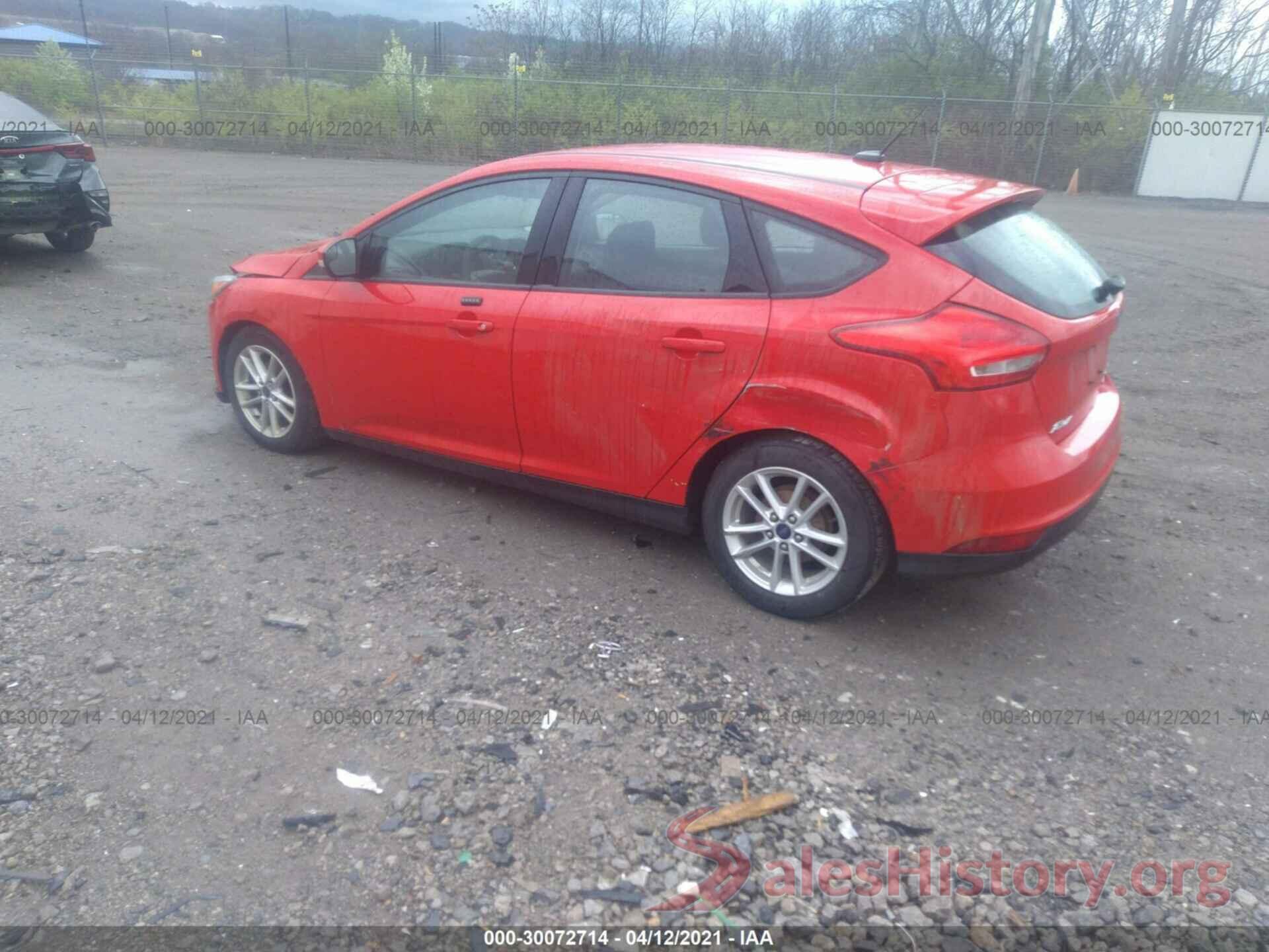 1FADP3K21GL214491 2016 FORD FOCUS