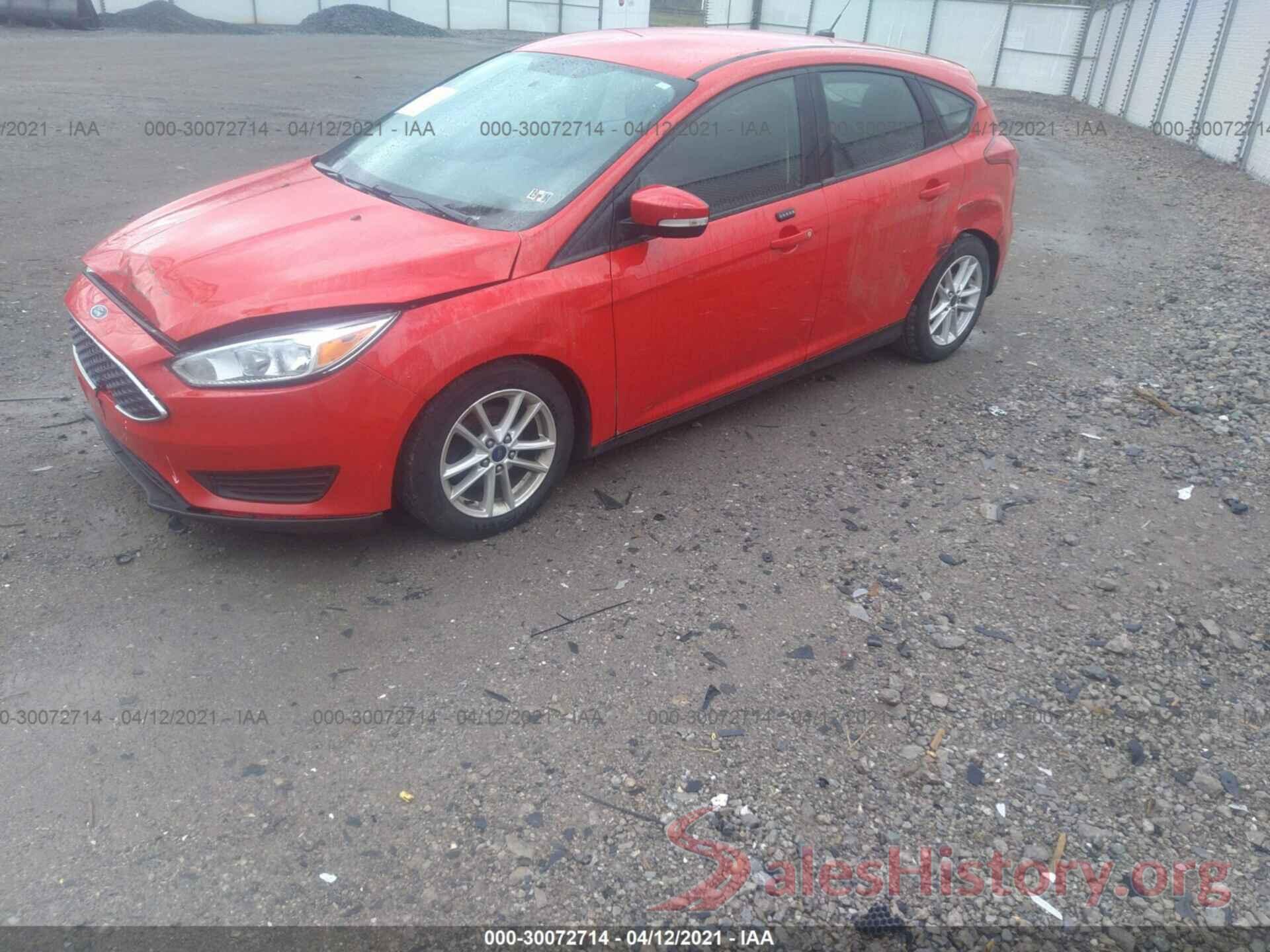 1FADP3K21GL214491 2016 FORD FOCUS