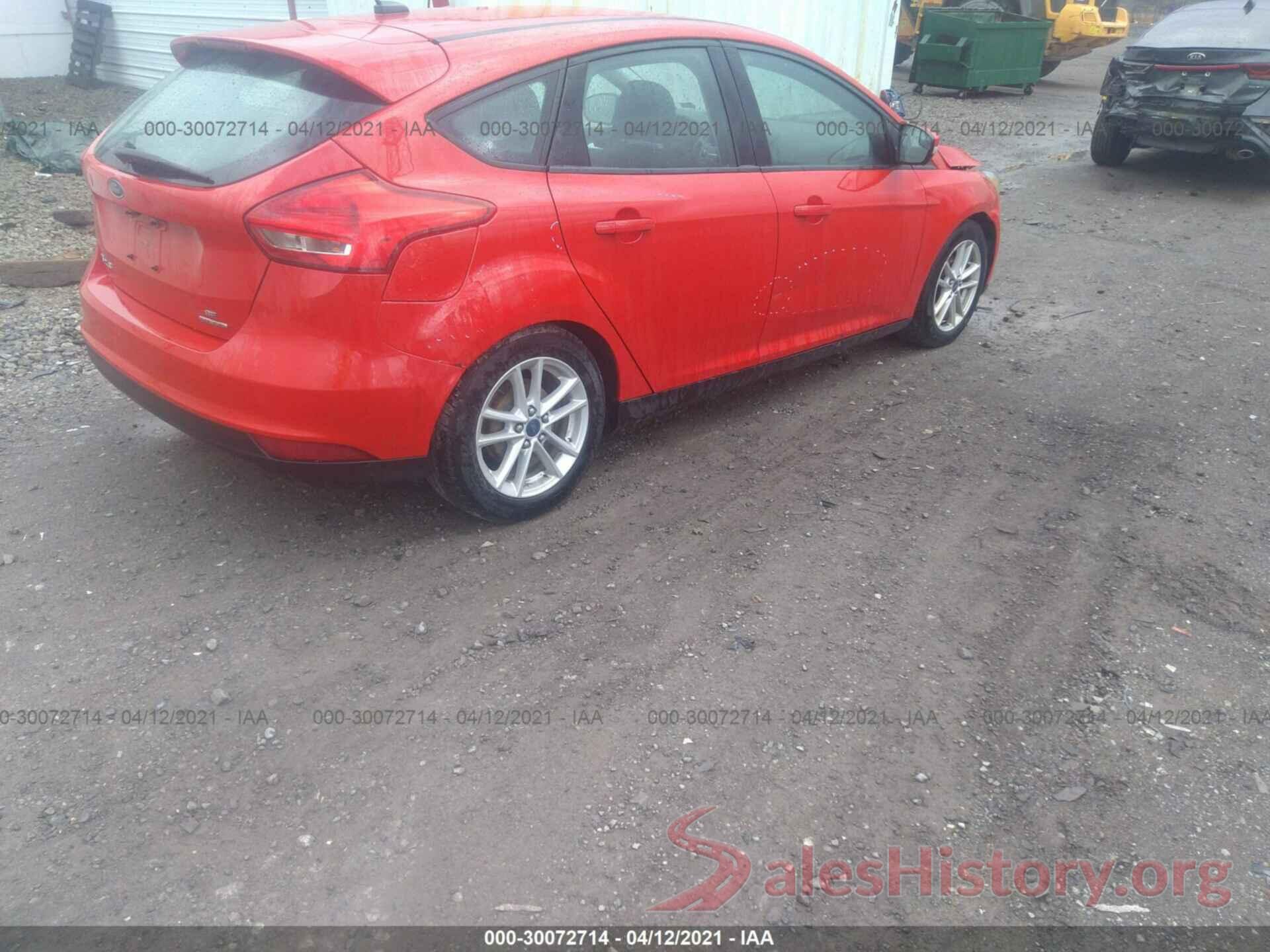 1FADP3K21GL214491 2016 FORD FOCUS