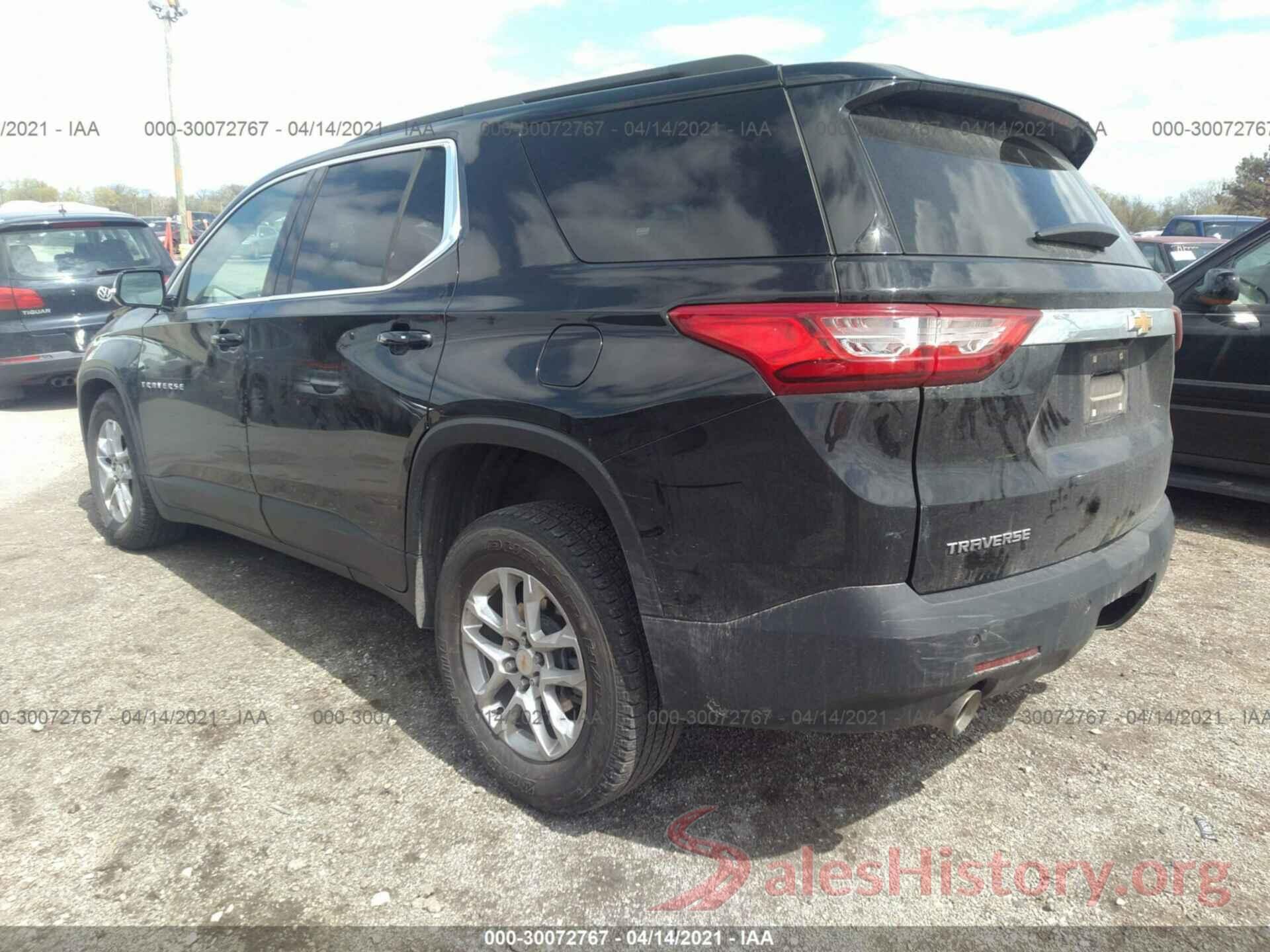 1GNERGKW8KJ285606 2019 CHEVROLET TRAVERSE