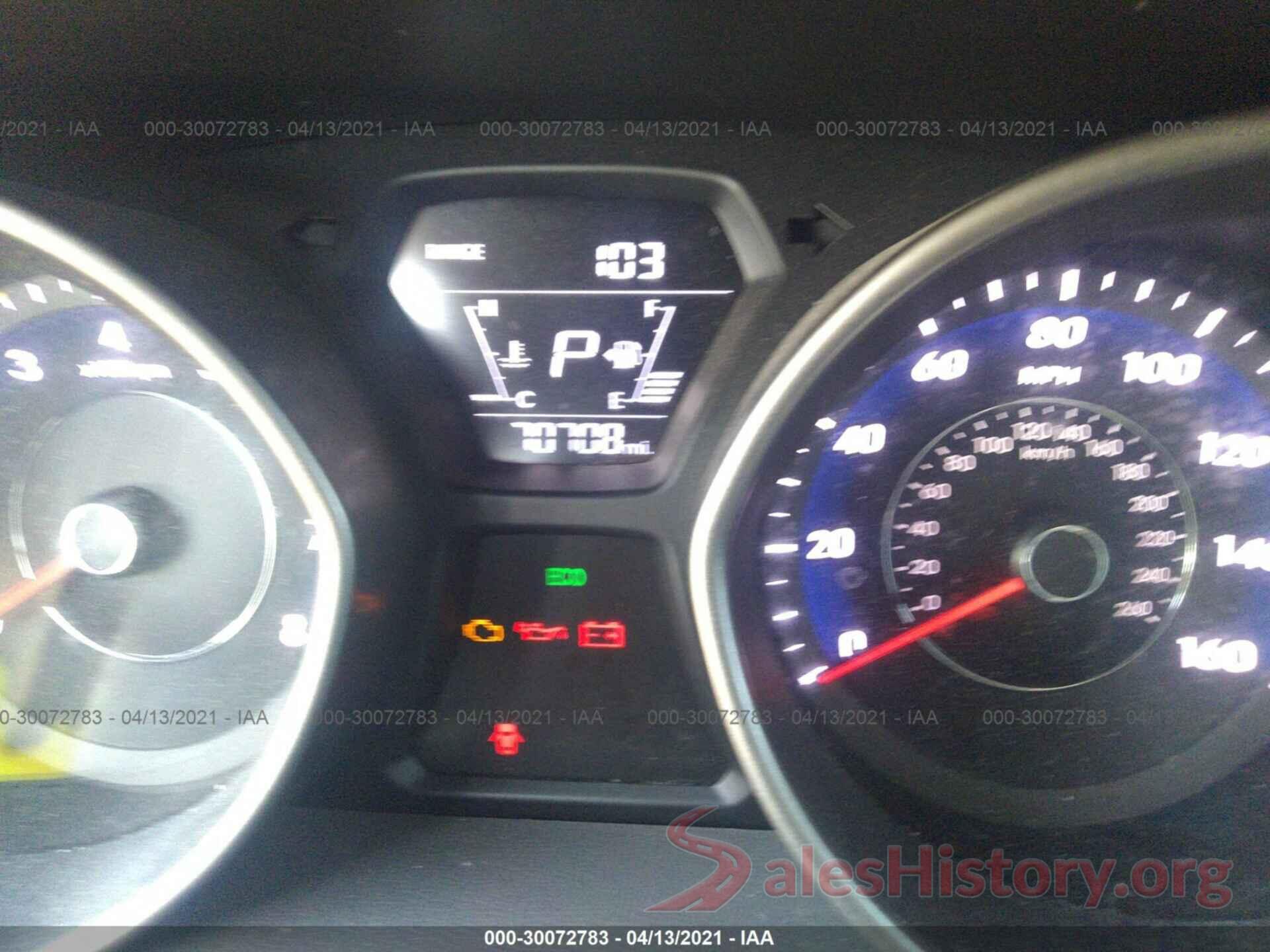 5NPDH4AEXGH755357 2016 HYUNDAI ELANTRA