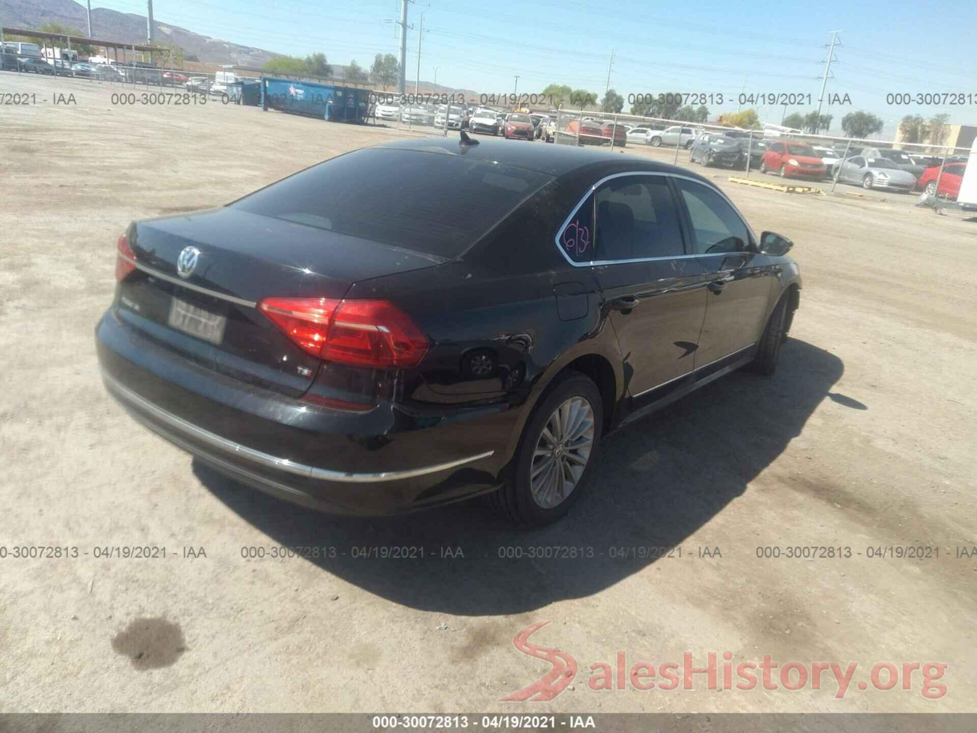 1VWBS7A31GC045913 2016 VOLKSWAGEN PASSAT