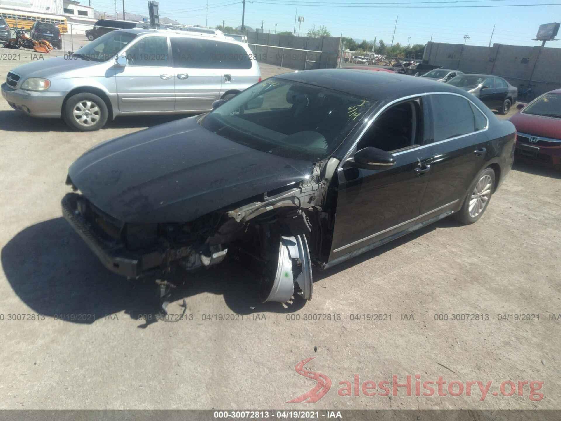 1VWBS7A31GC045913 2016 VOLKSWAGEN PASSAT