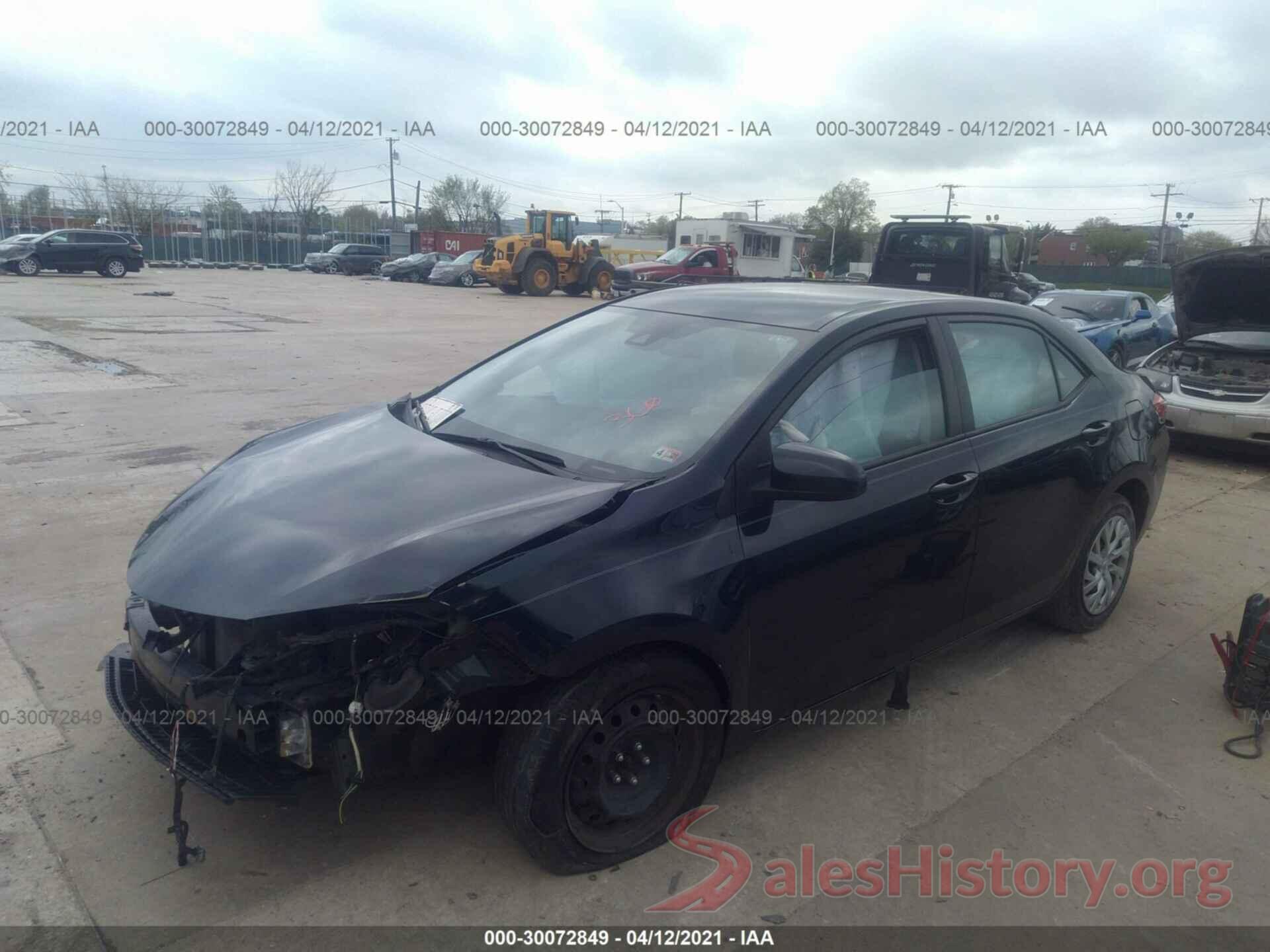 5YFBURHE6KP895617 2019 TOYOTA COROLLA