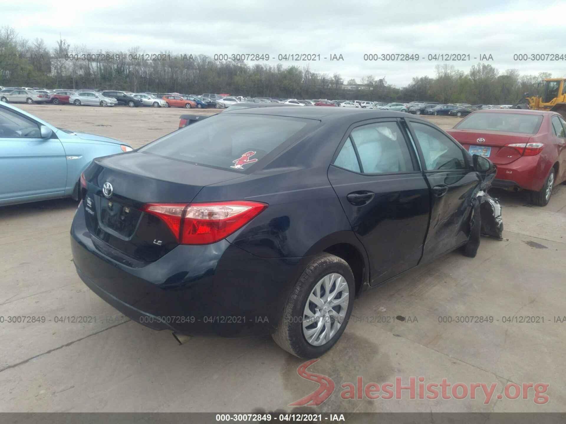 5YFBURHE6KP895617 2019 TOYOTA COROLLA