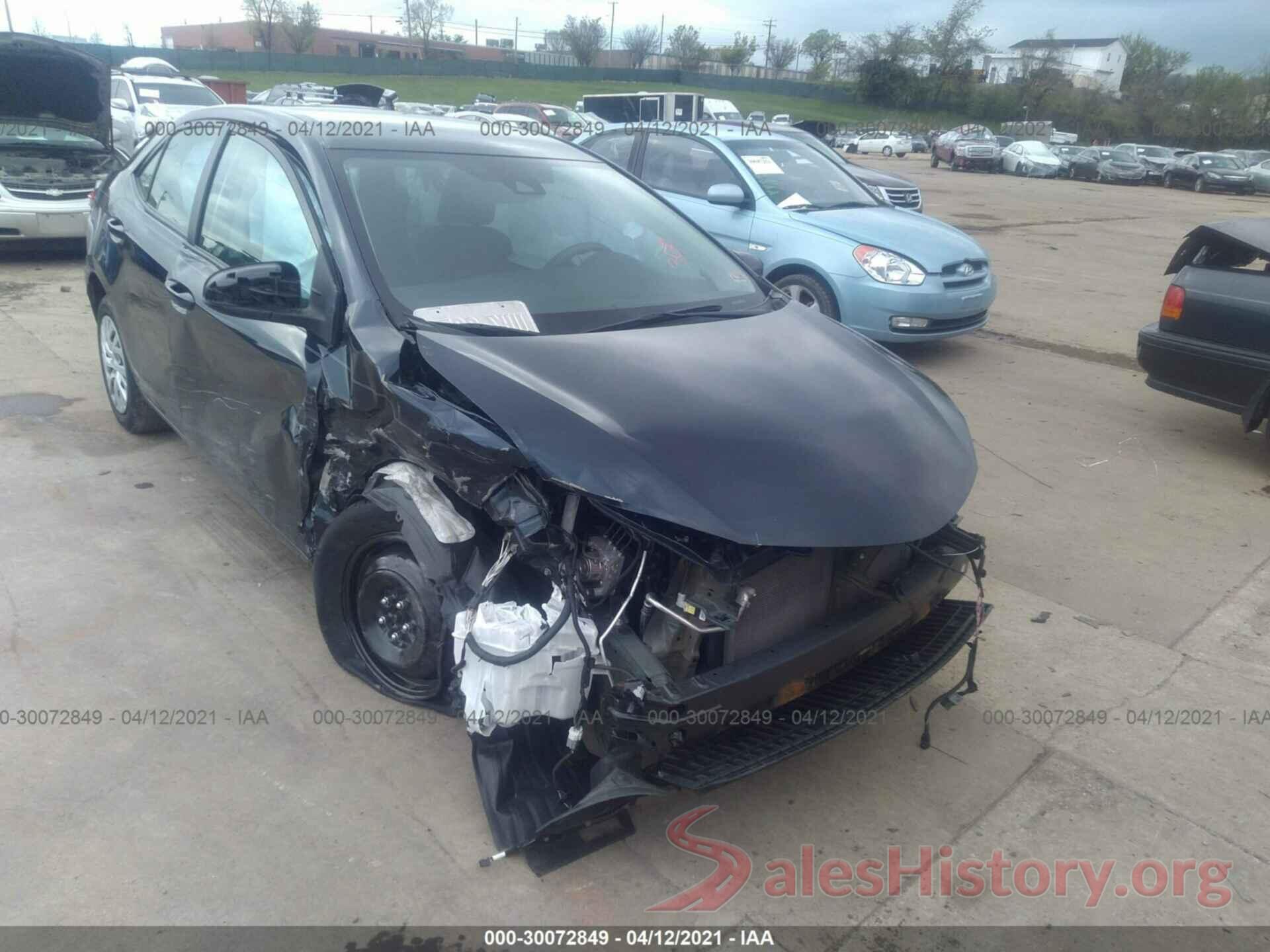 5YFBURHE6KP895617 2019 TOYOTA COROLLA