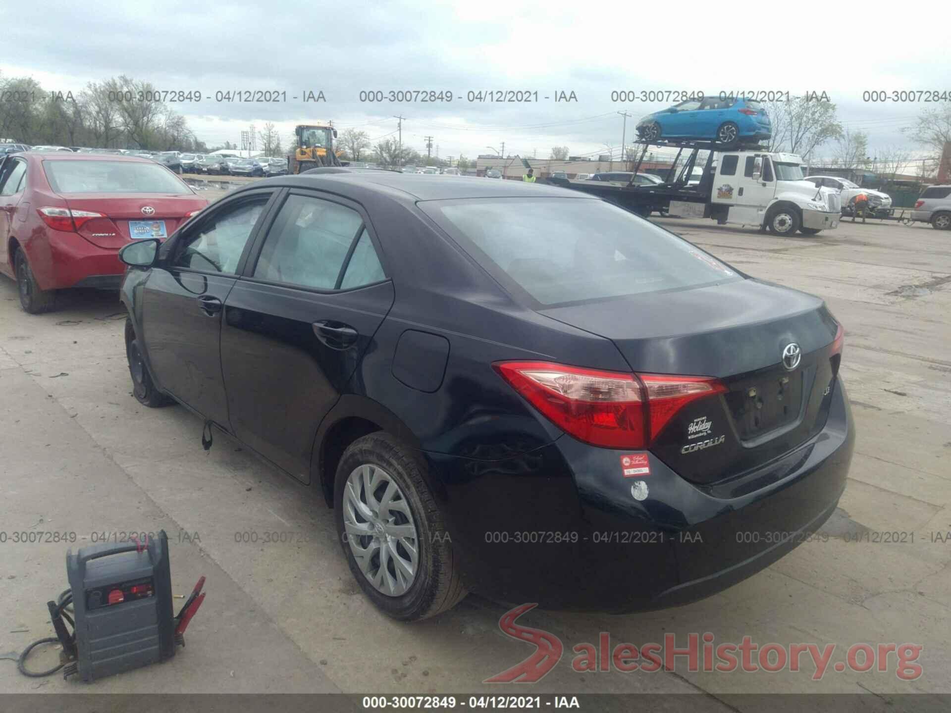 5YFBURHE6KP895617 2019 TOYOTA COROLLA