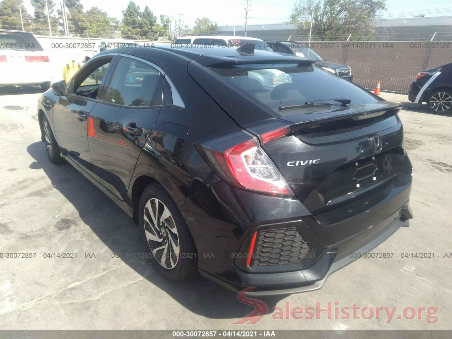 SHHFK7H26HU411045 2017 HONDA CIVIC HATCHBACK