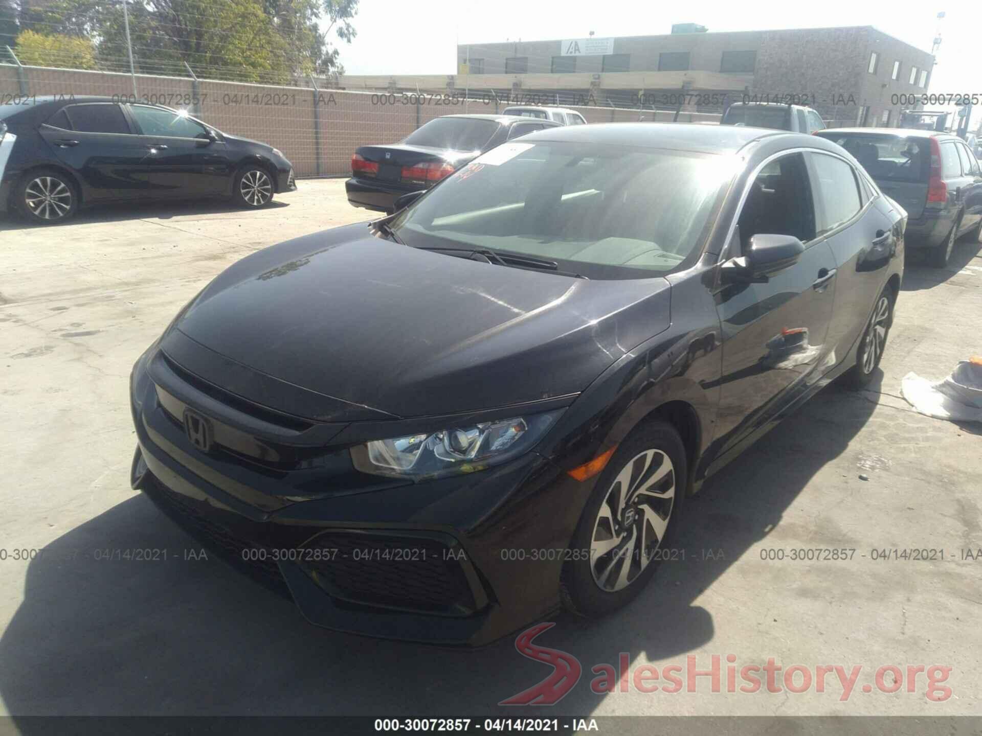 SHHFK7H26HU411045 2017 HONDA CIVIC HATCHBACK