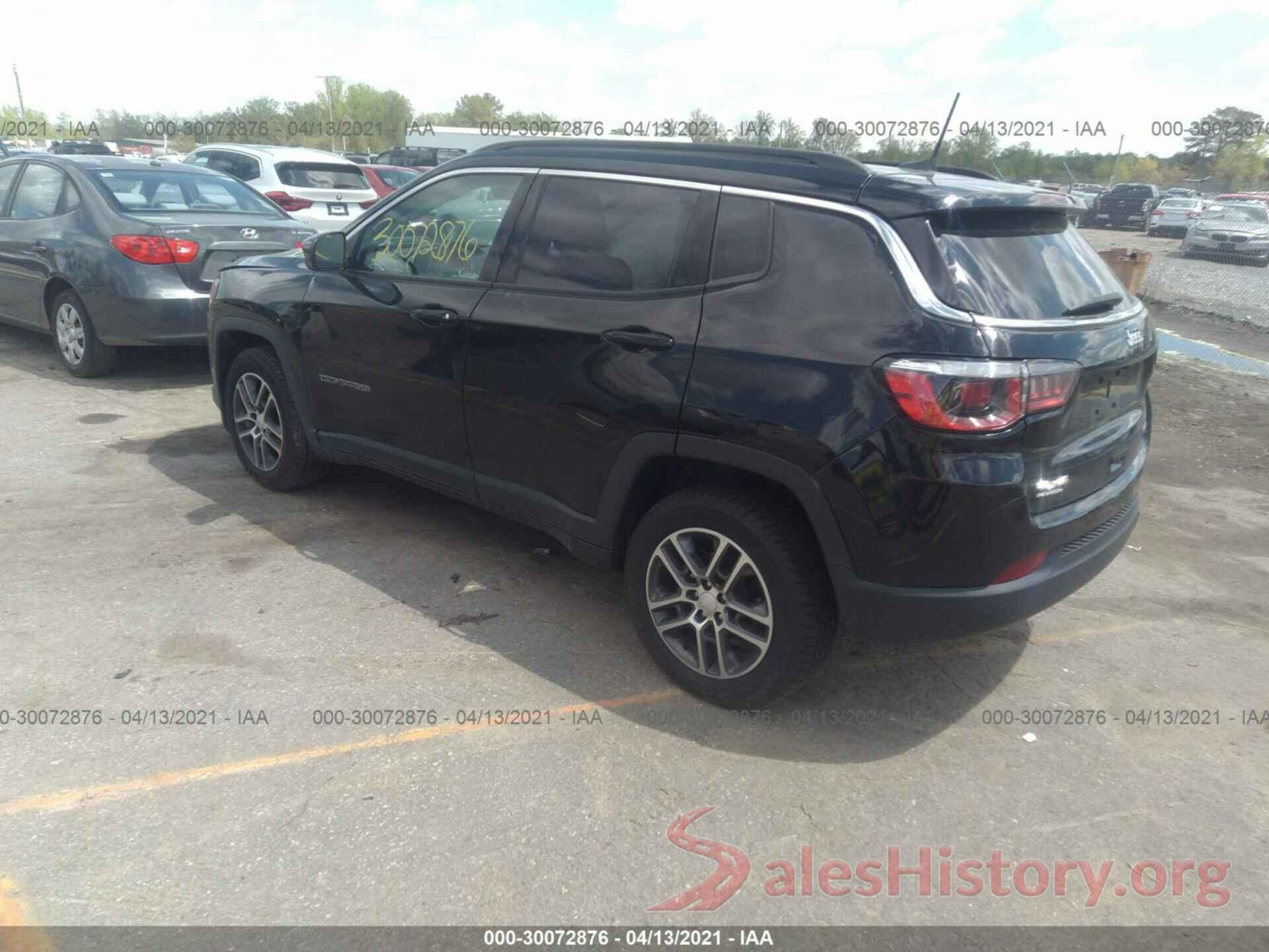 3C4NJDBB9HT645625 2017 JEEP COMPASS