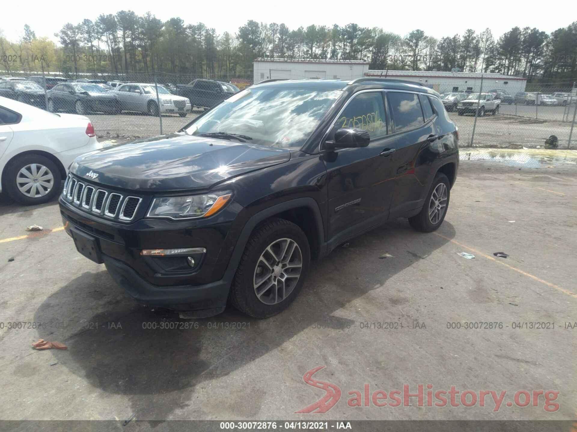 3C4NJDBB9HT645625 2017 JEEP COMPASS