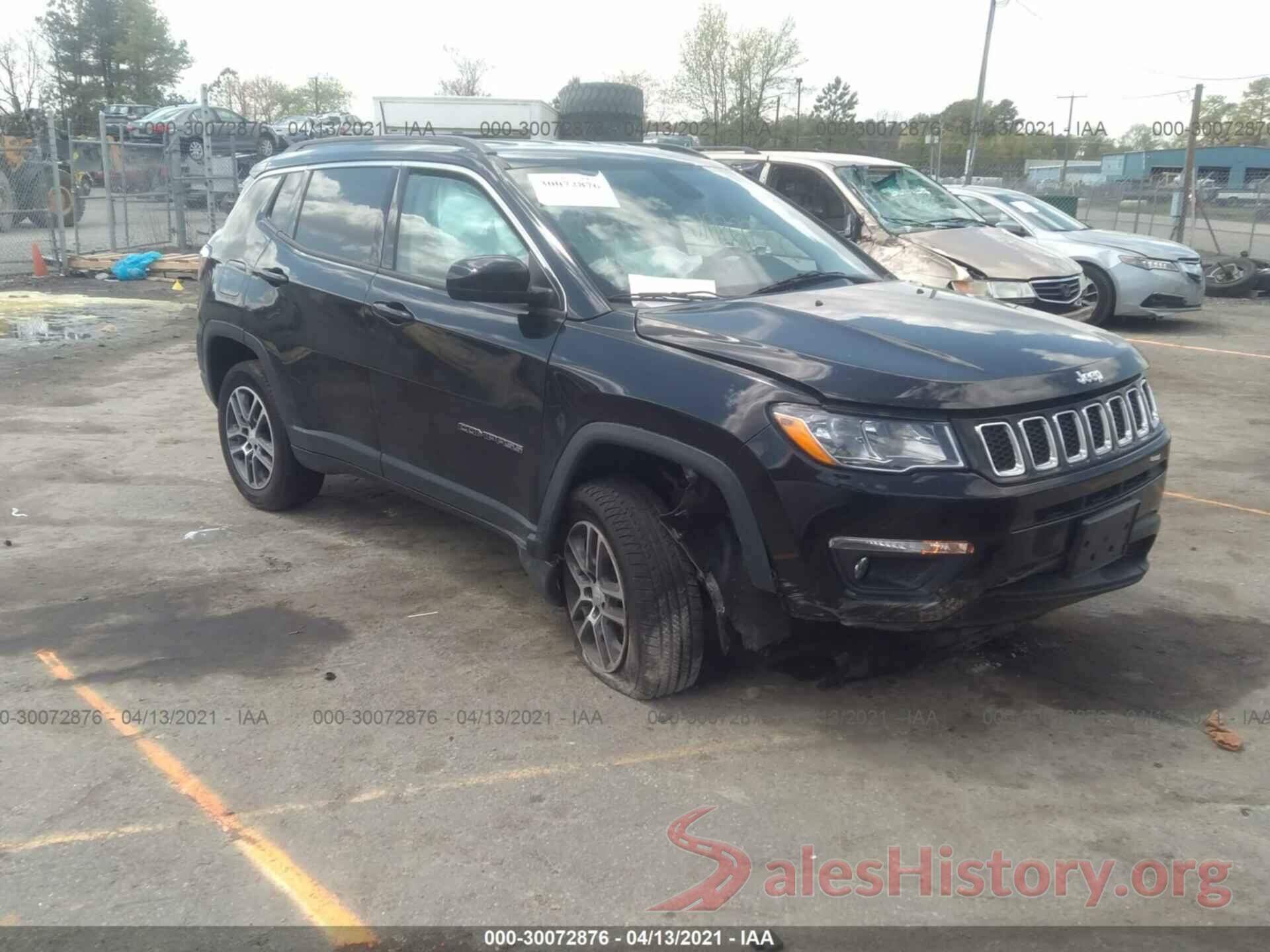 3C4NJDBB9HT645625 2017 JEEP COMPASS