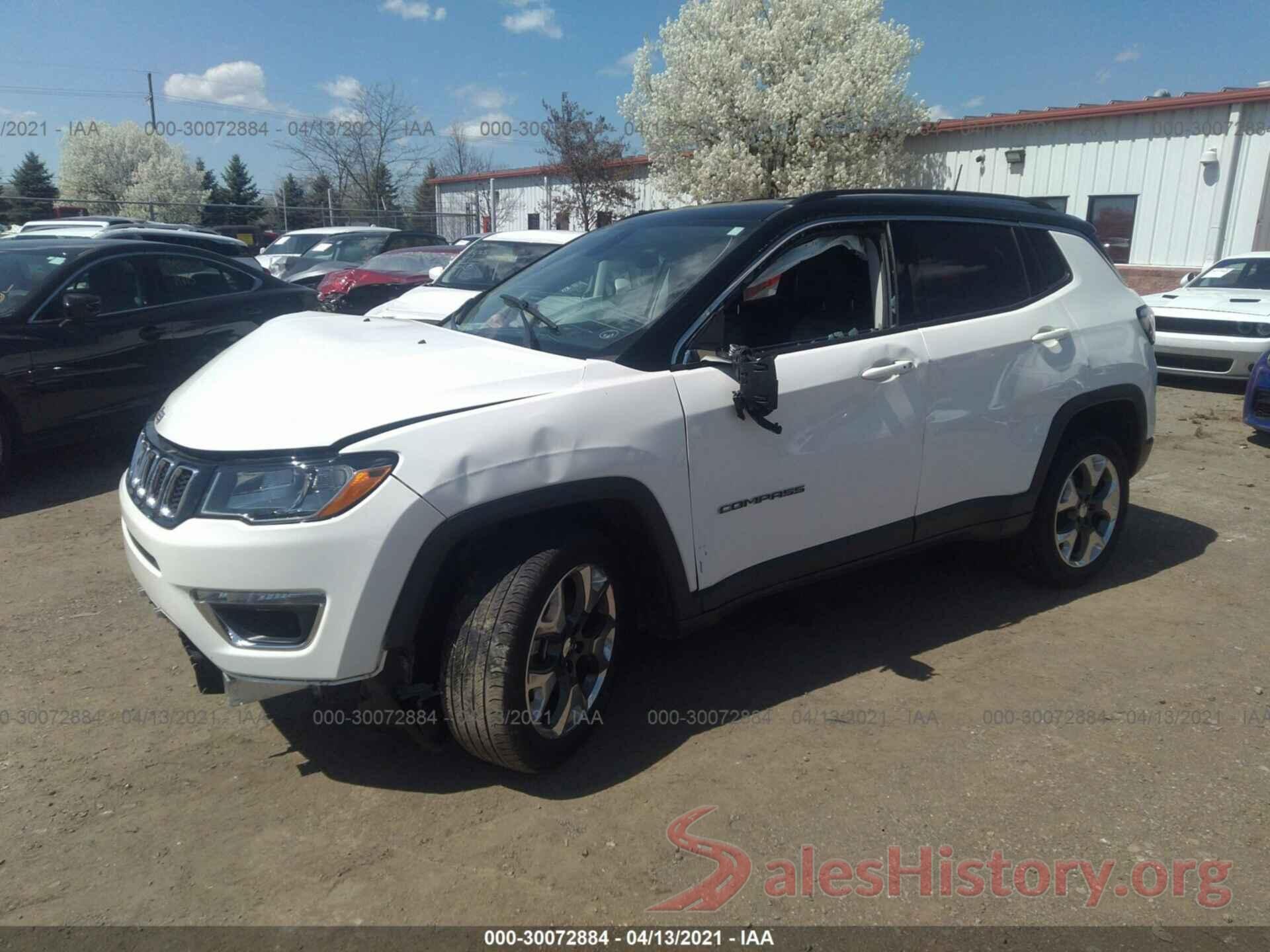 3C4NJDCB7JT256695 2018 JEEP COMPASS