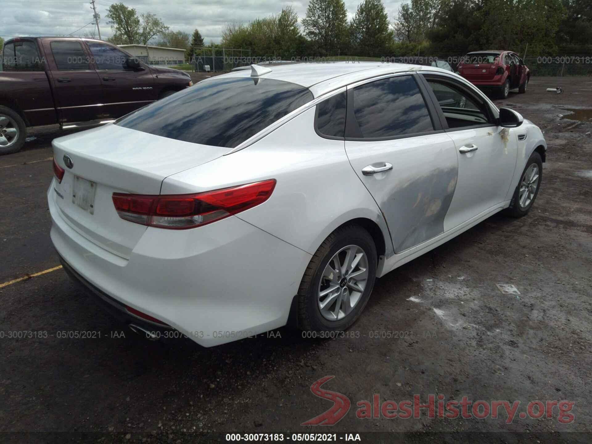 KNAGT4L33G5071271 2016 KIA OPTIMA