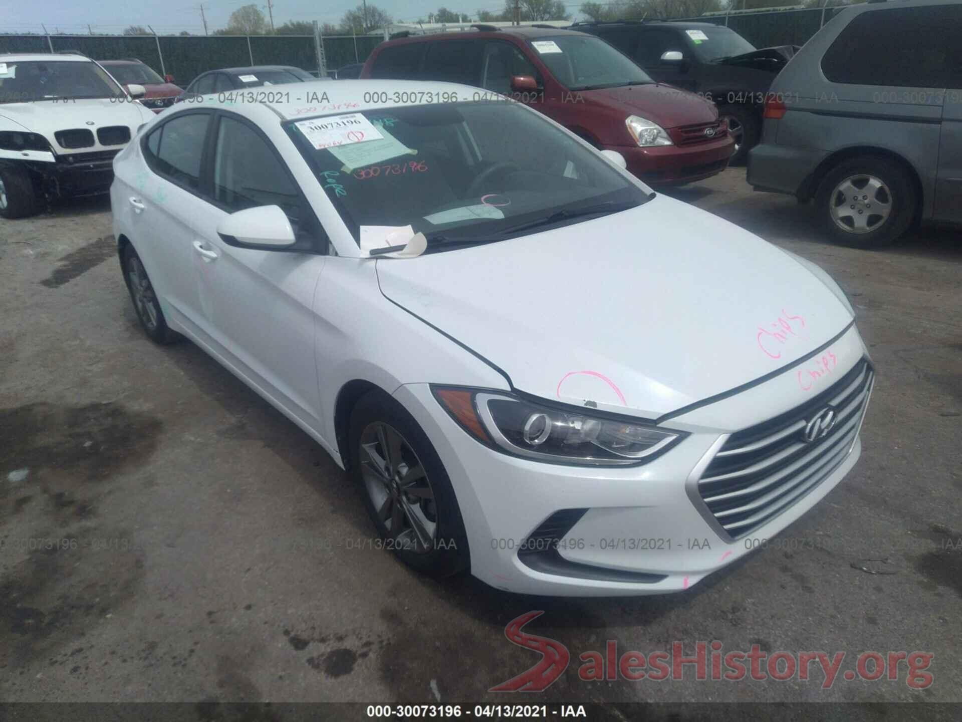 5NPD84LF4HH021336 2017 HYUNDAI ELANTRA