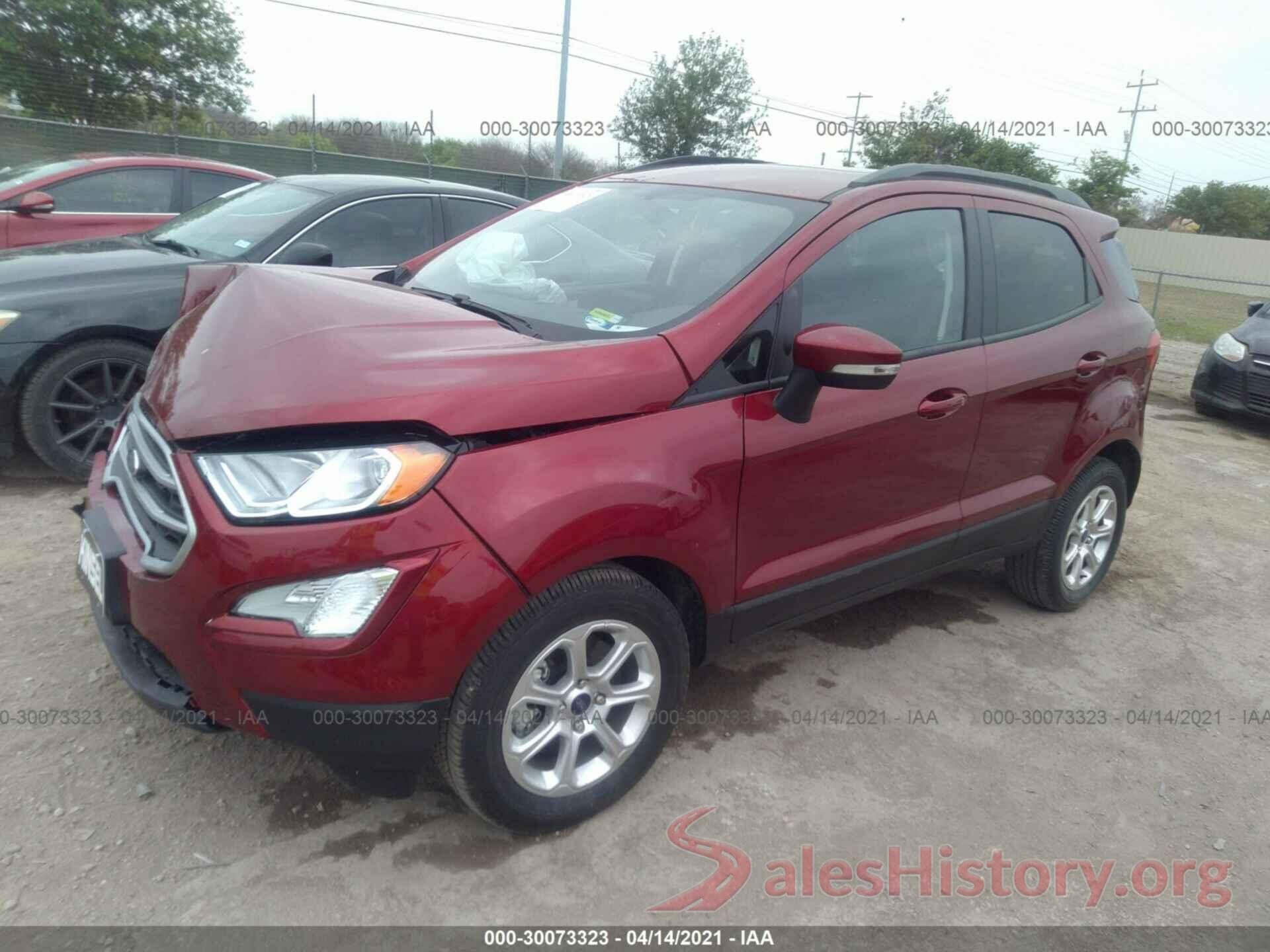 MAJ3S2GE3LC362627 2020 FORD ECOSPORT