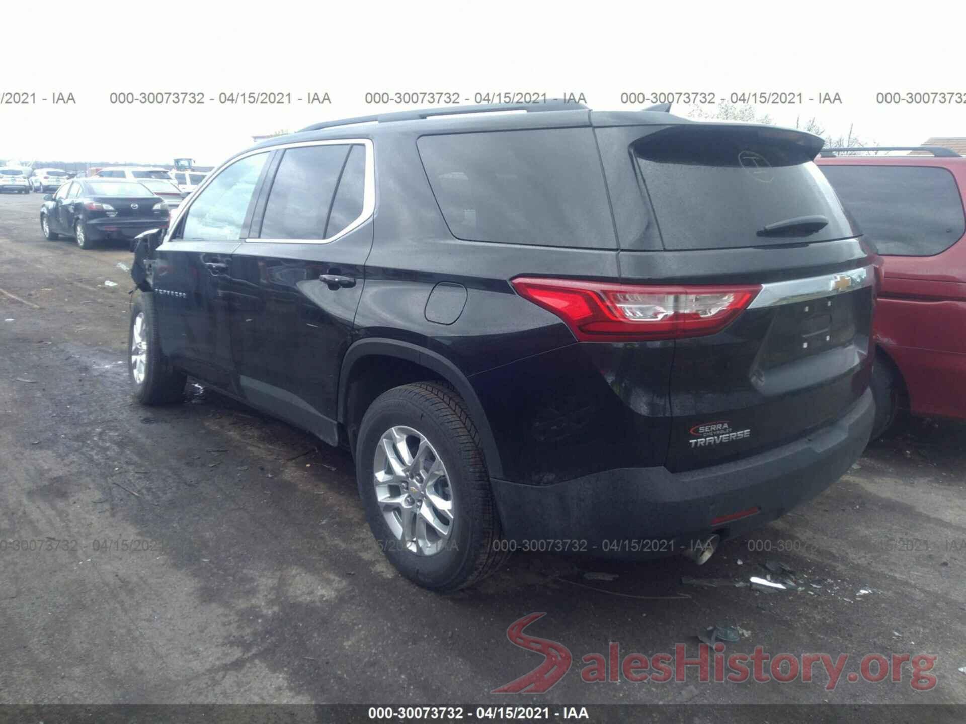 1GNERGKW2MJ116667 2021 CHEVROLET TRAVERSE