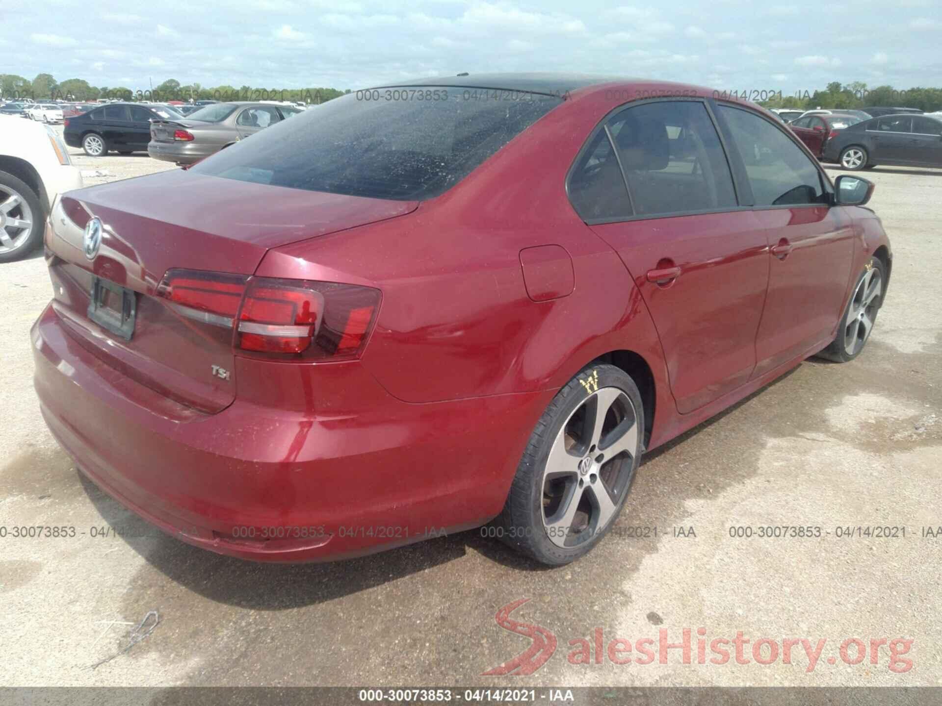 3VW267AJ6GM339180 2016 VOLKSWAGEN JETTA SEDAN