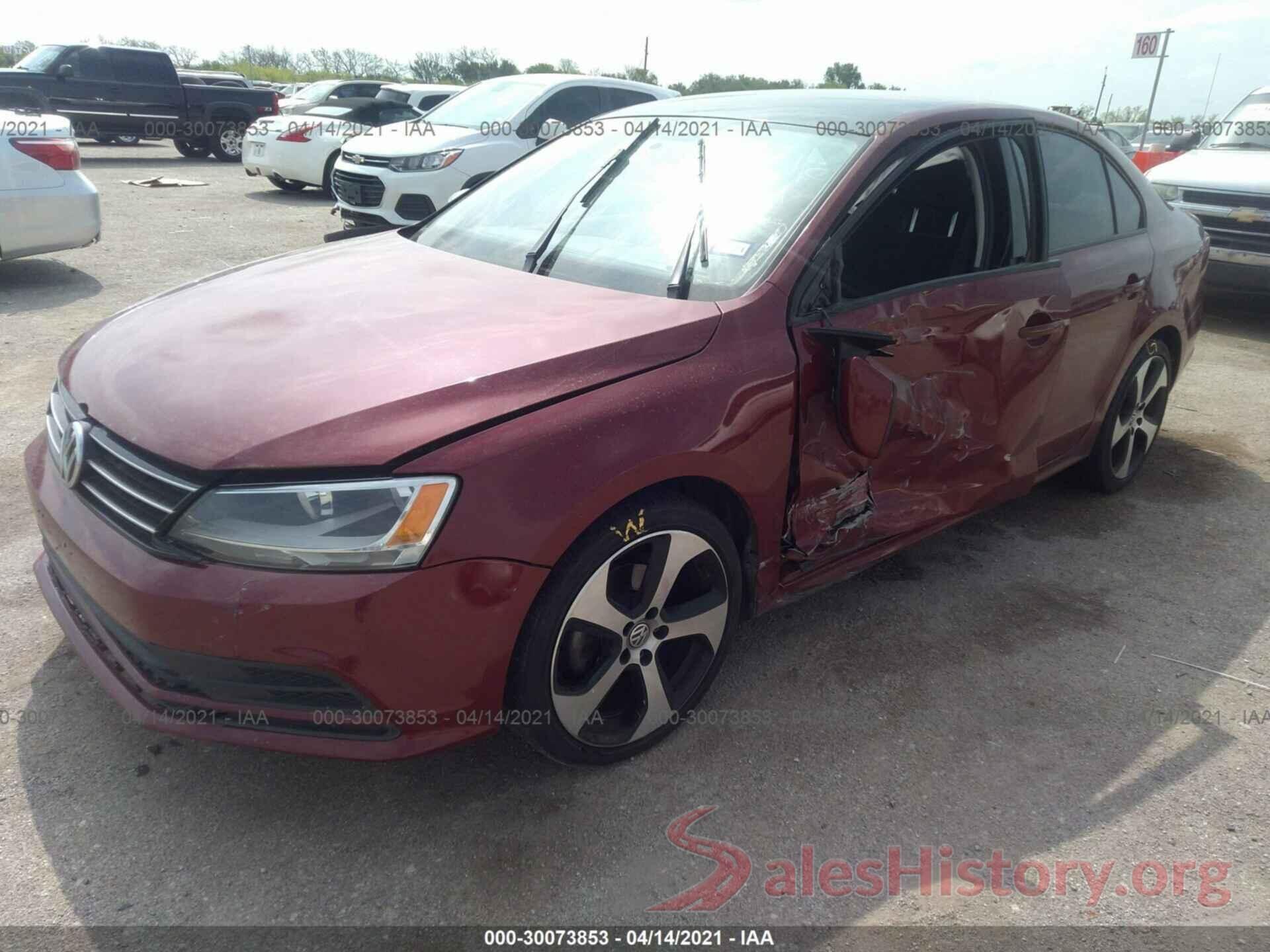 3VW267AJ6GM339180 2016 VOLKSWAGEN JETTA SEDAN