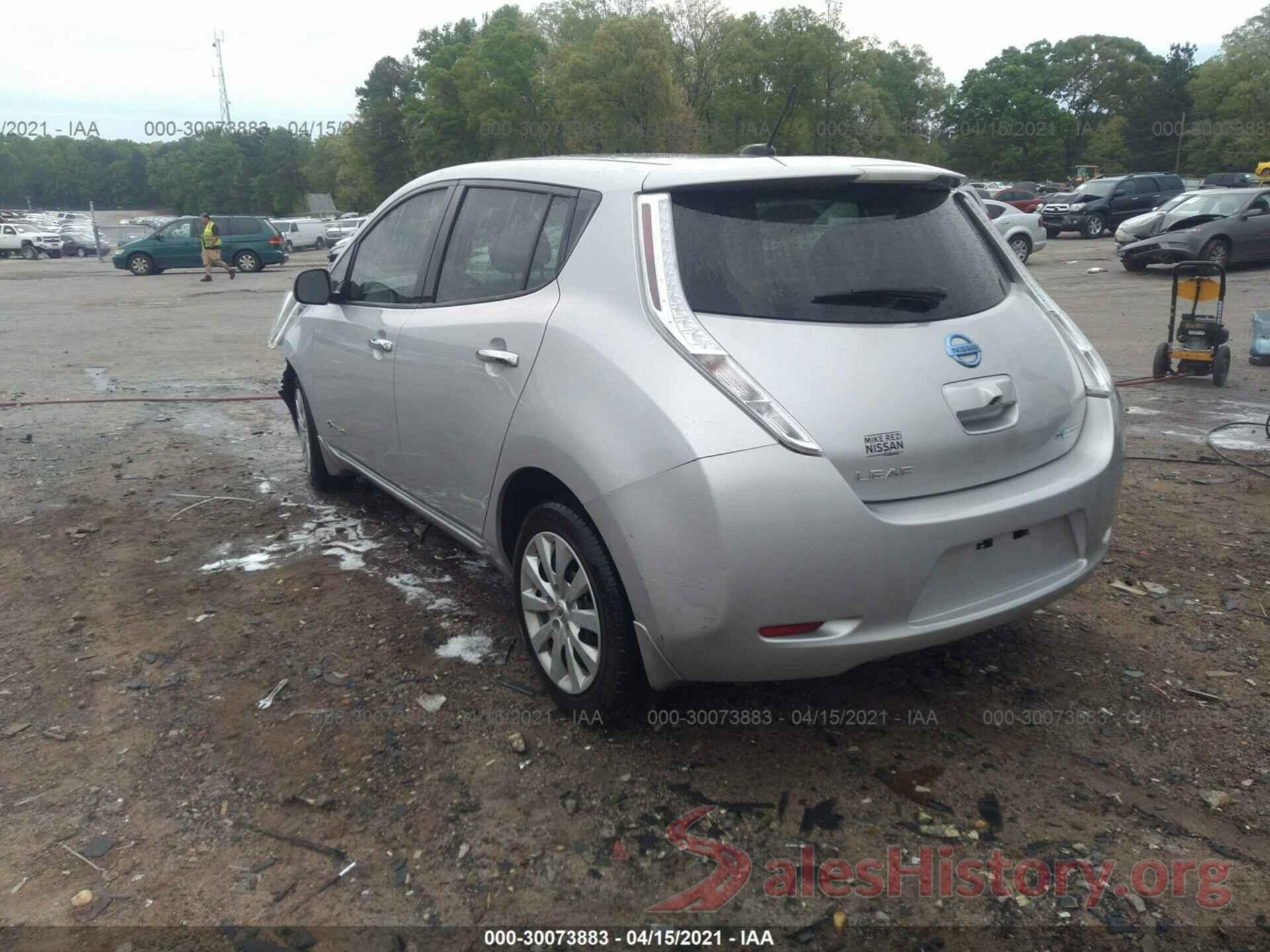 1N4BZ0CP9HC310316 2017 NISSAN LEAF