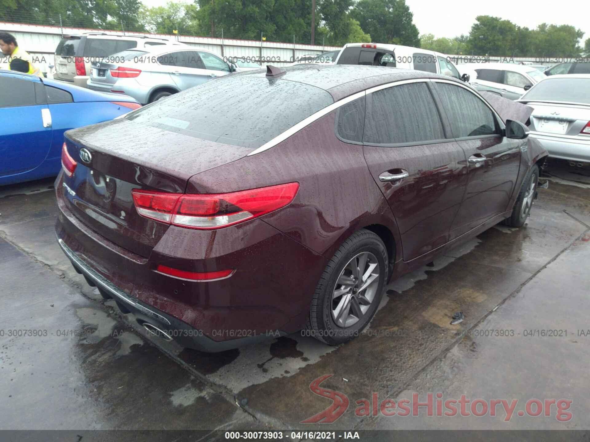 5XXGT4L31LG401109 2020 KIA OPTIMA