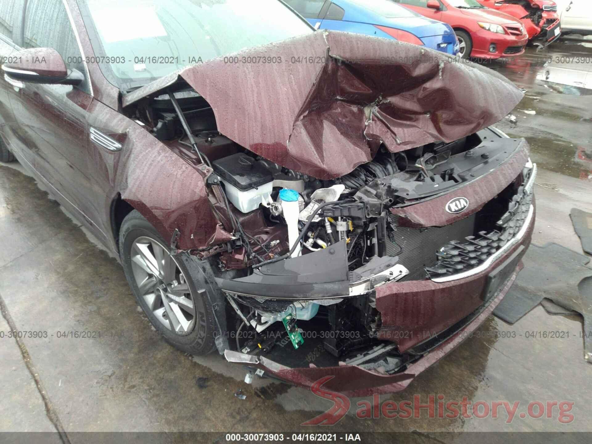 5XXGT4L31LG401109 2020 KIA OPTIMA