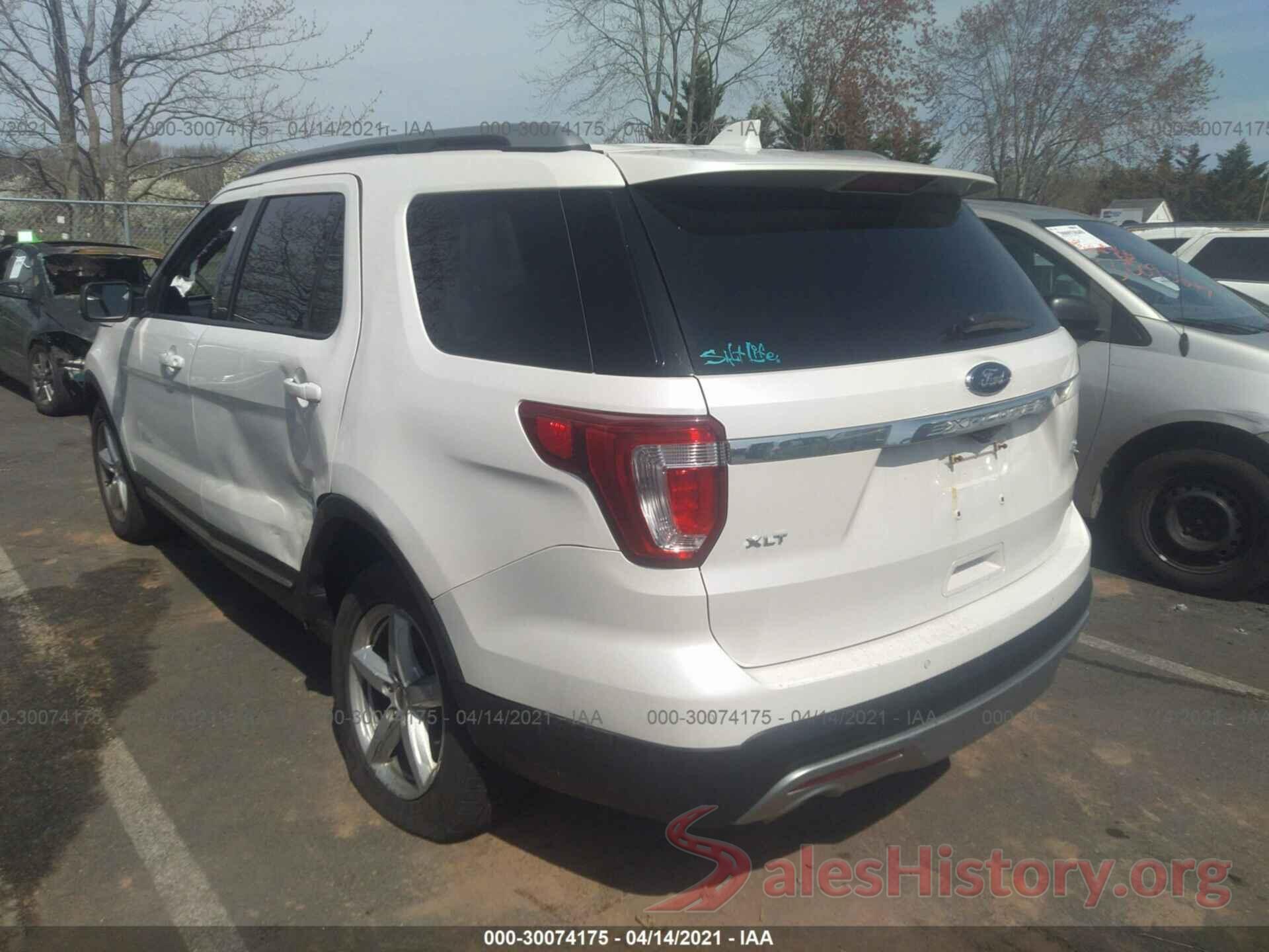 1FM5K8D89GGB38616 2016 FORD EXPLORER