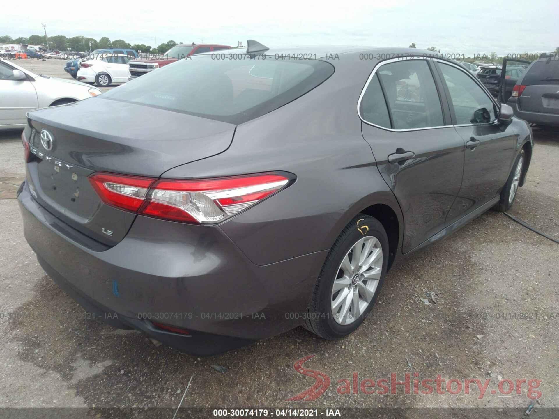 4T1B11HK9KU837533 2019 TOYOTA CAMRY