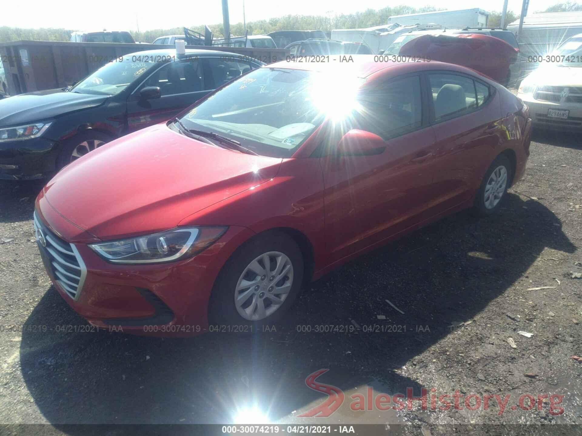 5NPD74LFXJH237748 2018 HYUNDAI ELANTRA