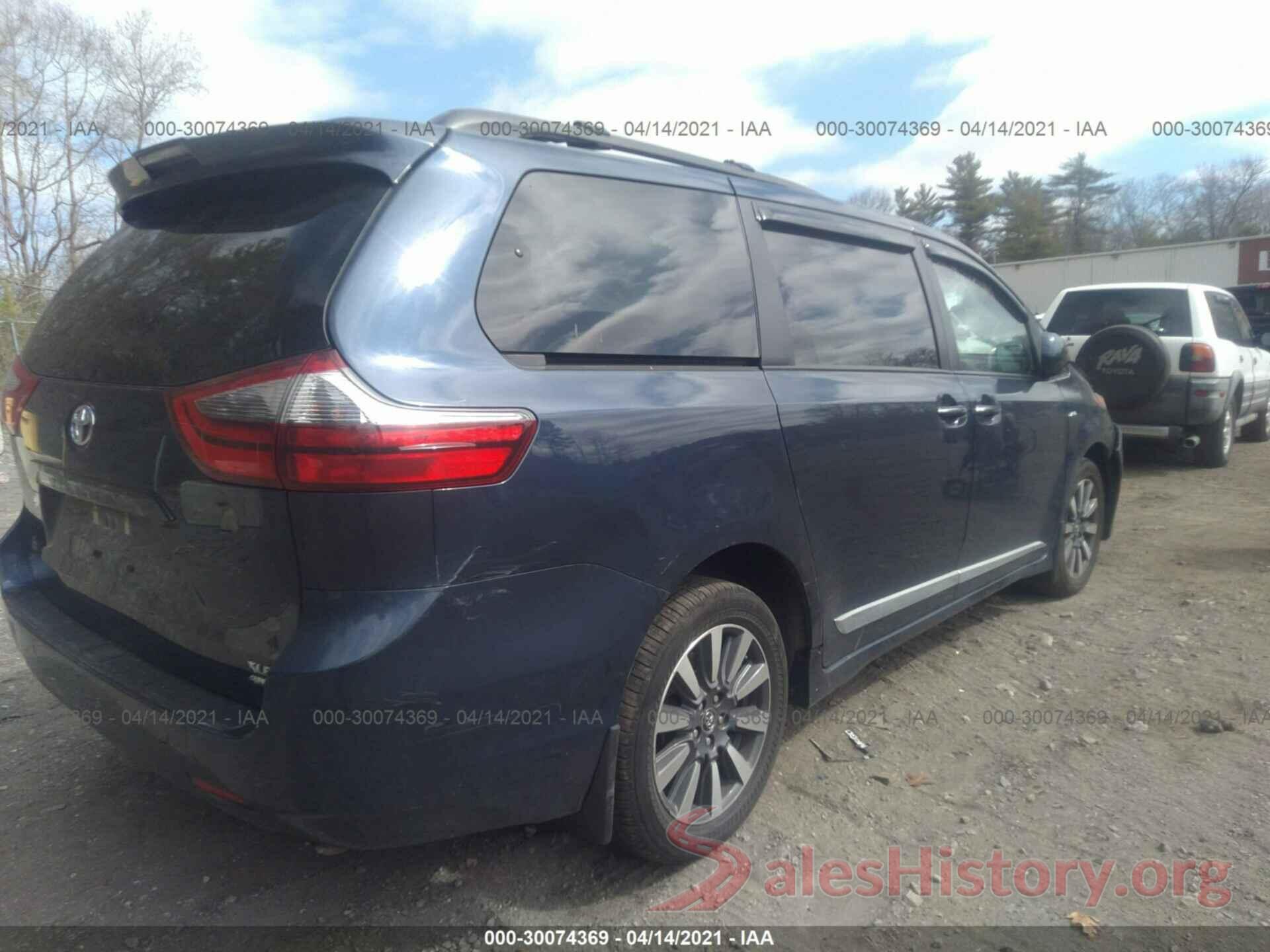 5TDDZ3DC8LS238998 2020 TOYOTA SIENNA