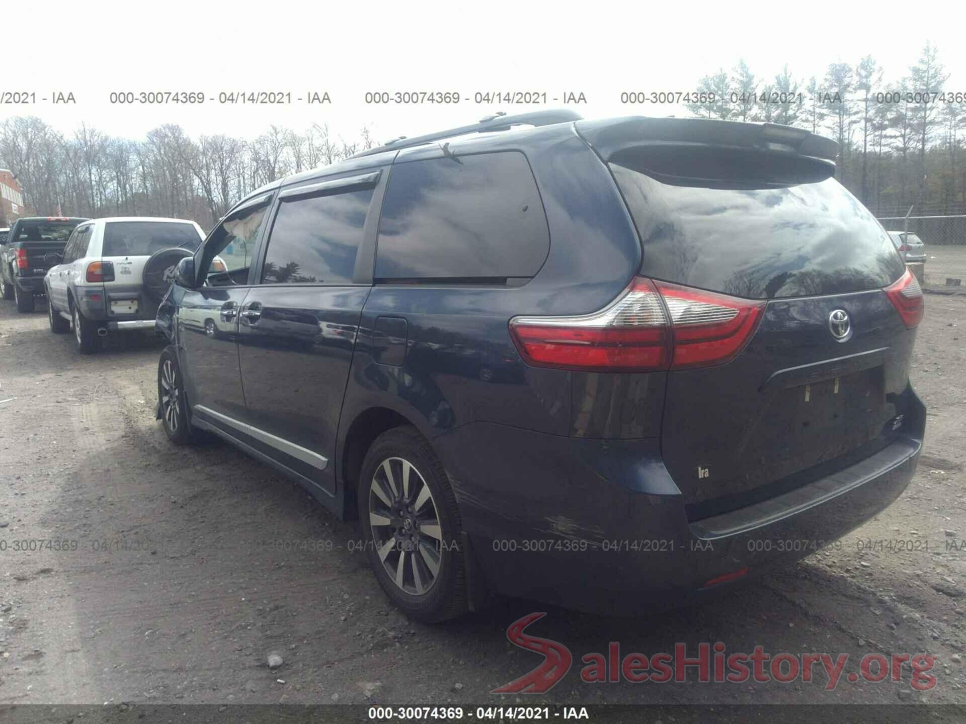 5TDDZ3DC8LS238998 2020 TOYOTA SIENNA