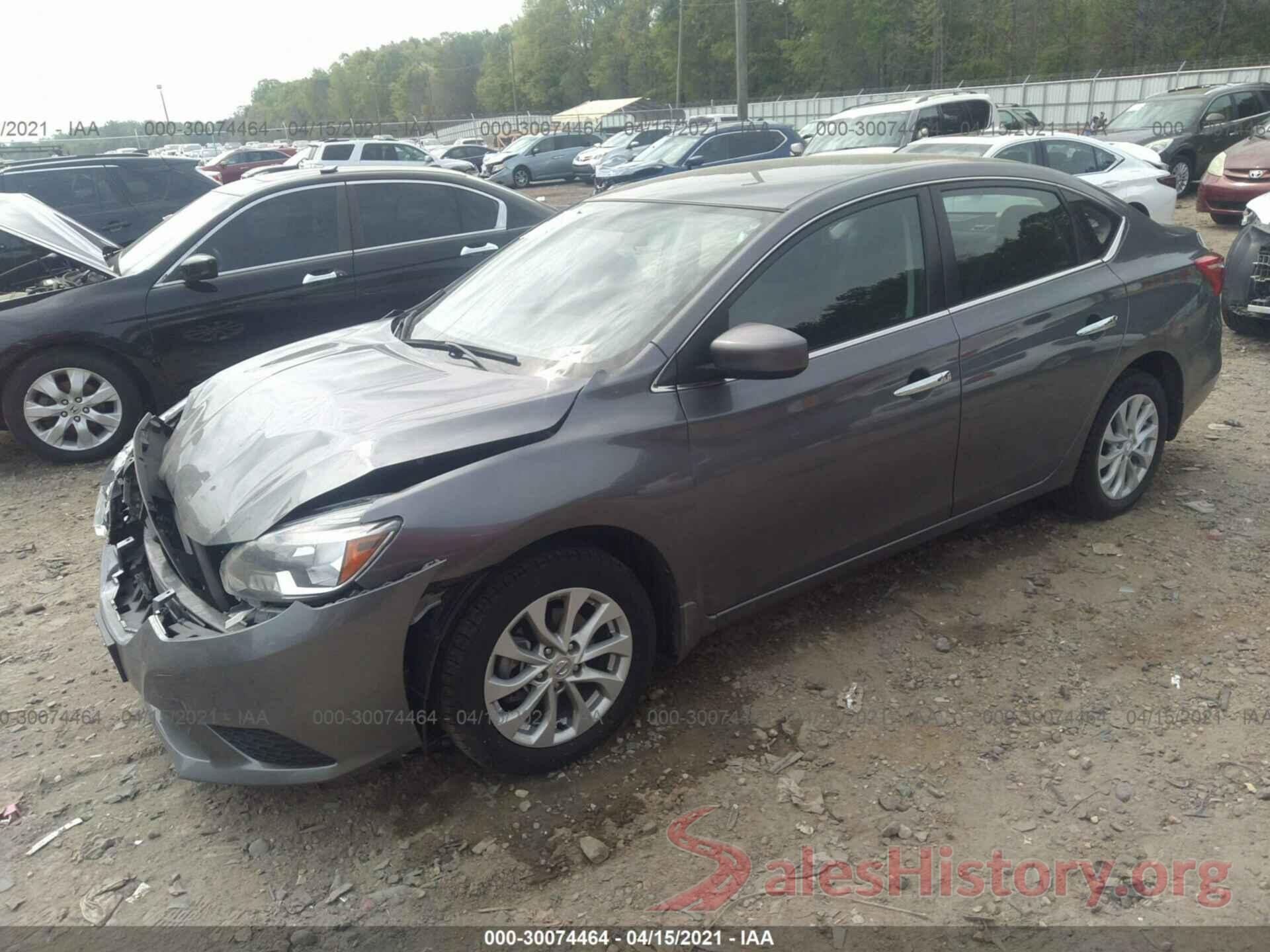 3N1AB7AP6KY314363 2019 NISSAN SENTRA