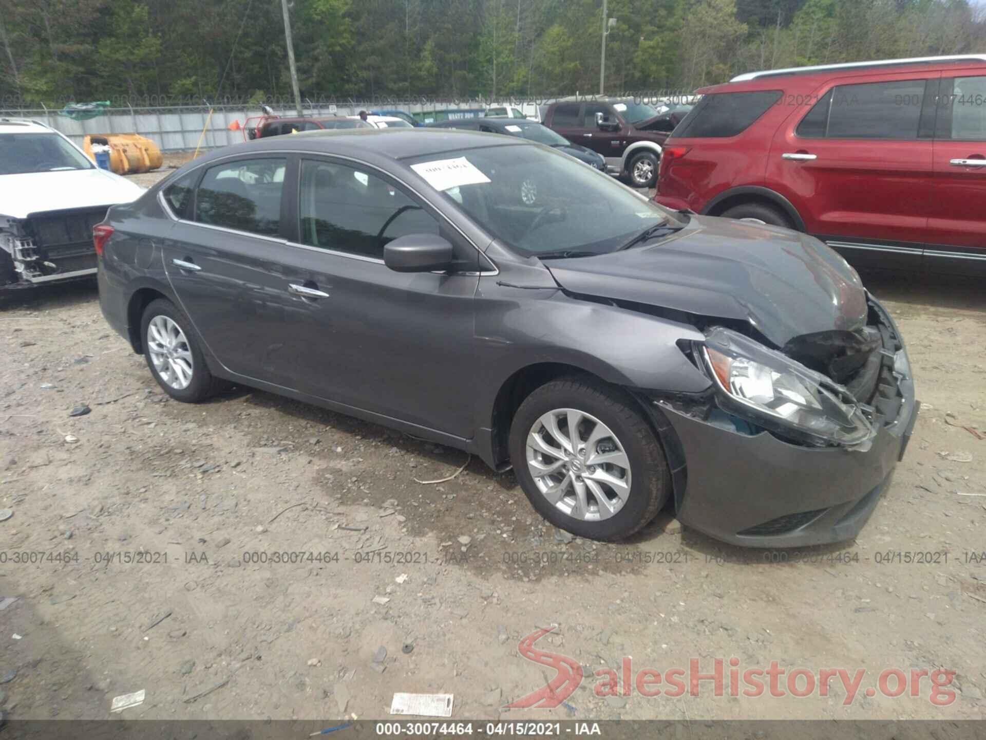 3N1AB7AP6KY314363 2019 NISSAN SENTRA