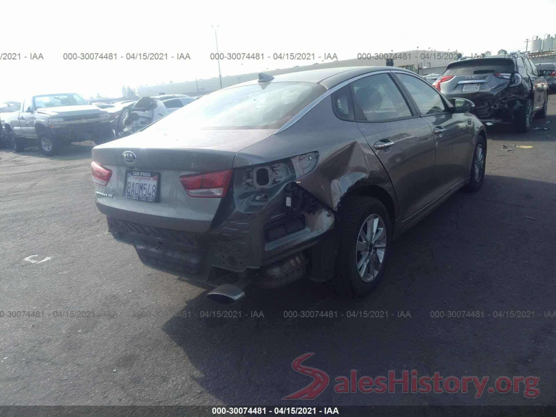 5XXGT4L32JG178186 2018 KIA OPTIMA