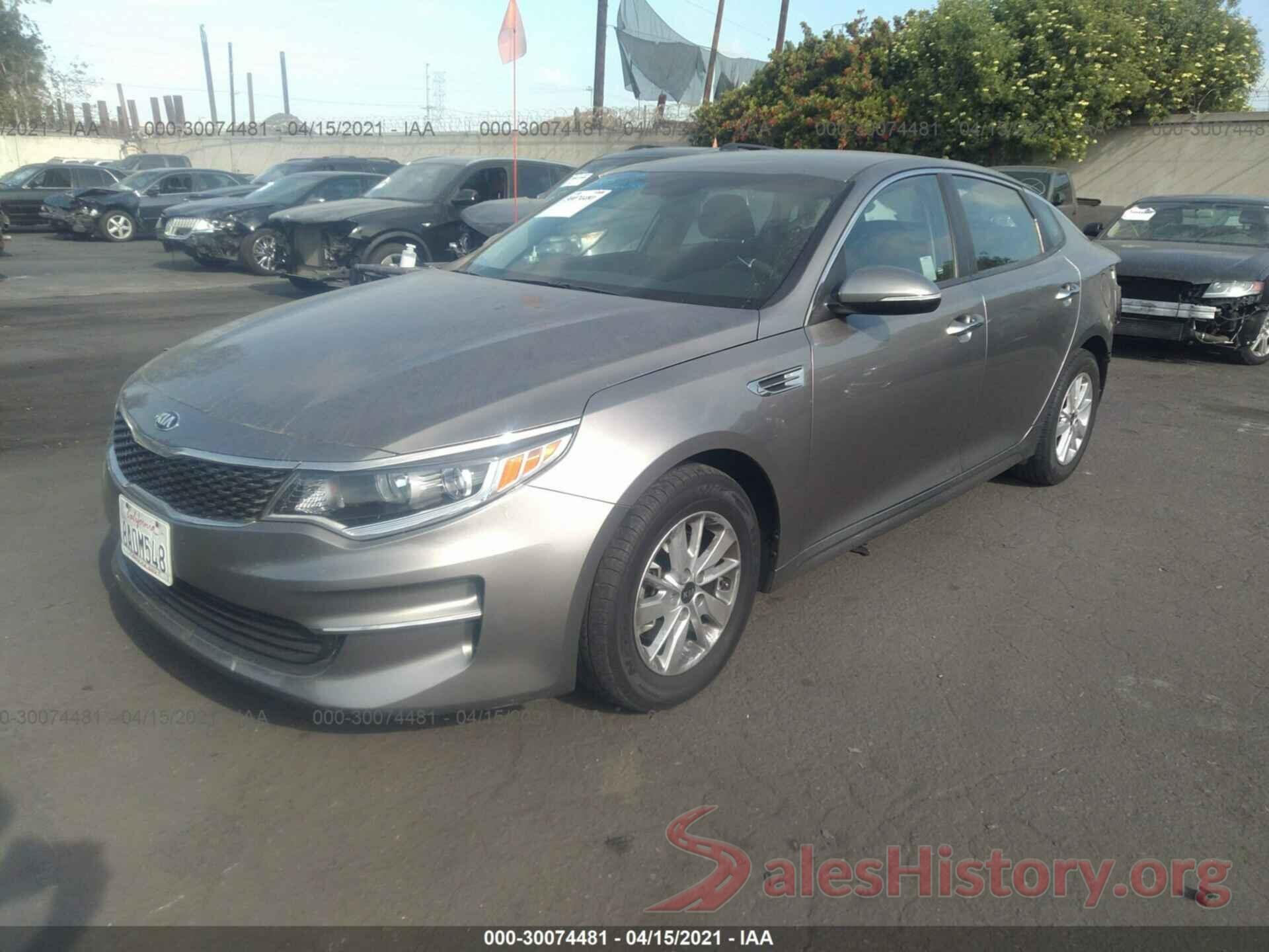 5XXGT4L32JG178186 2018 KIA OPTIMA