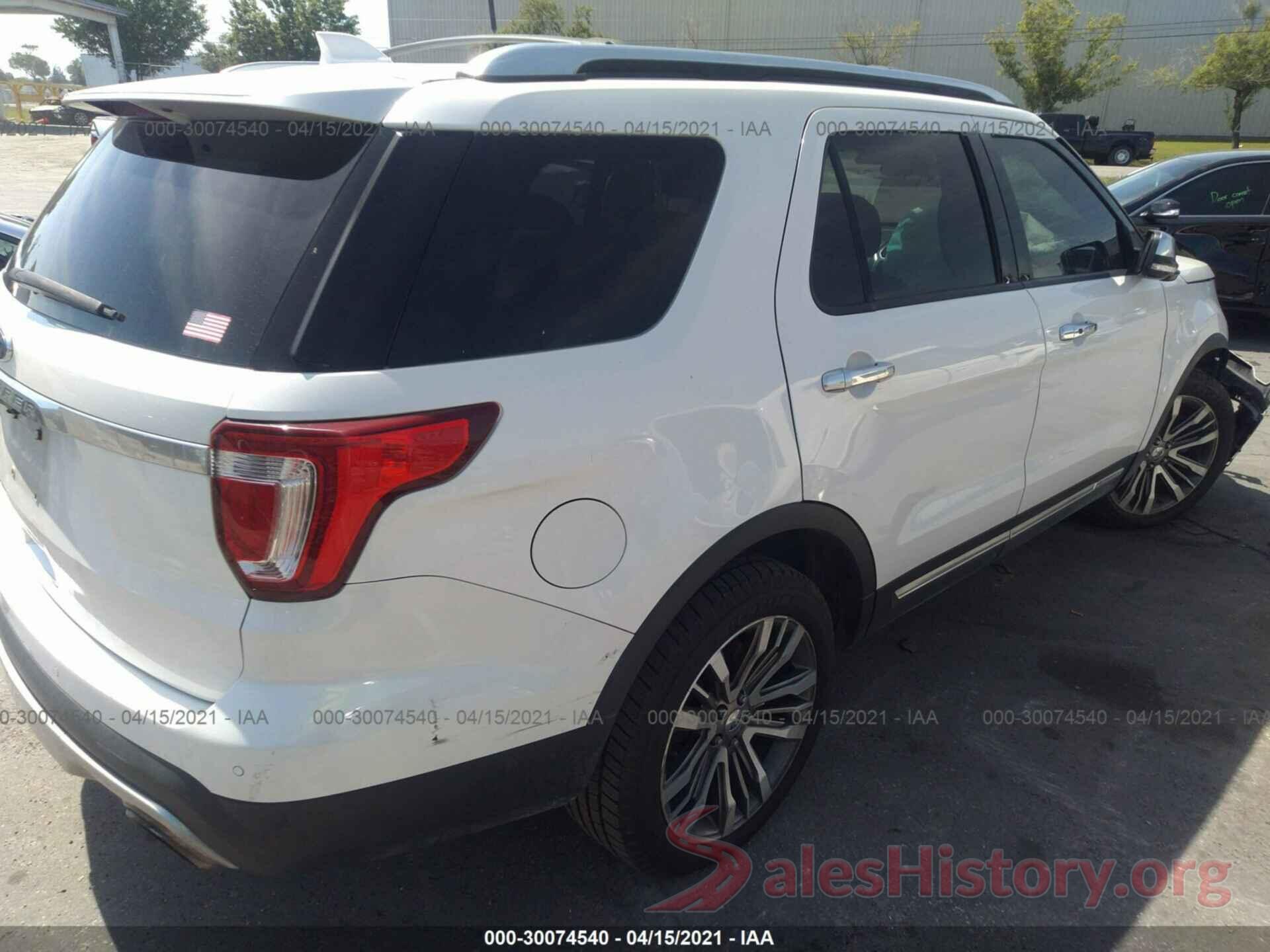 1FM5K8HT1GGA70620 2016 FORD EXPLORER