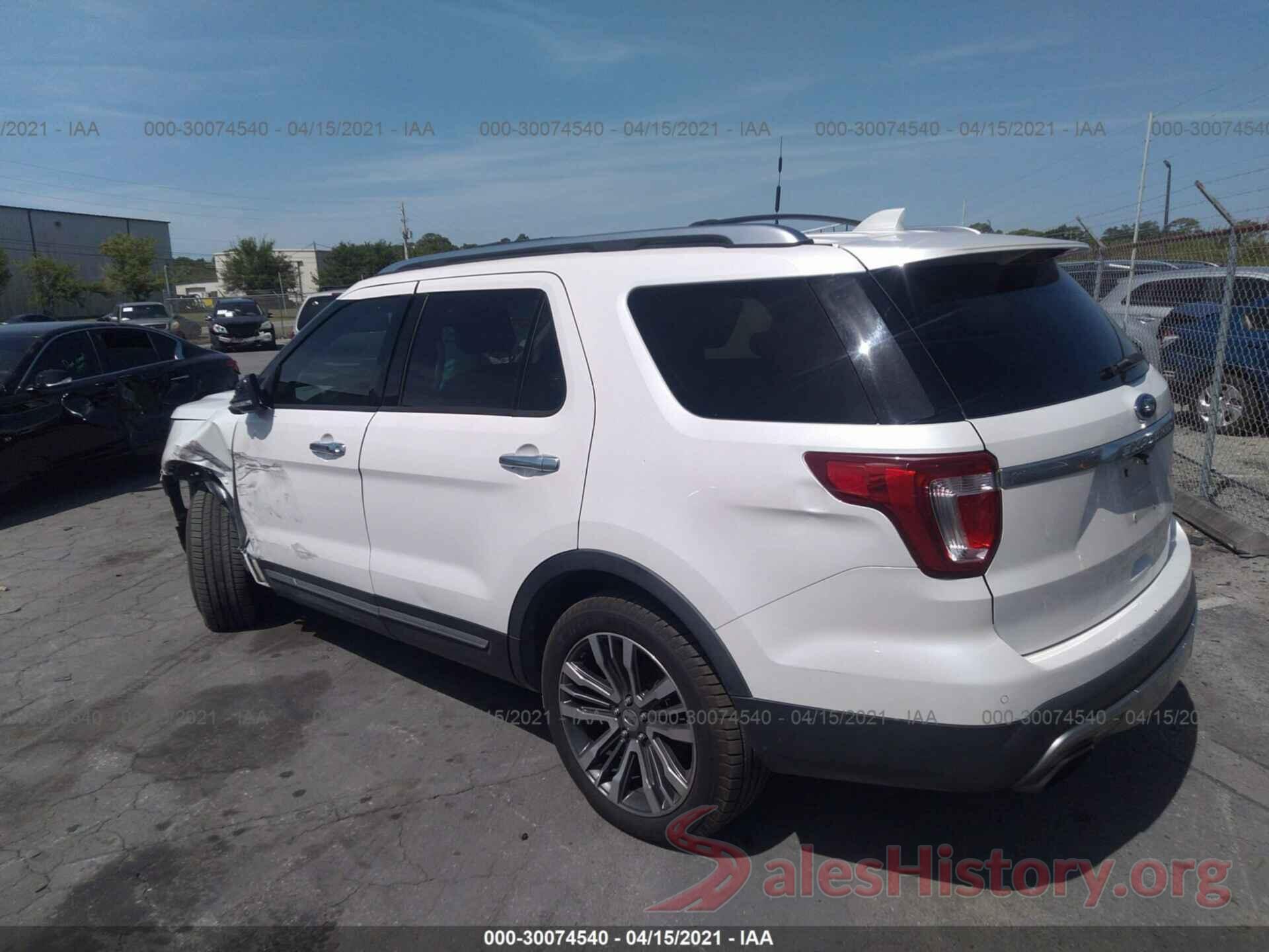 1FM5K8HT1GGA70620 2016 FORD EXPLORER