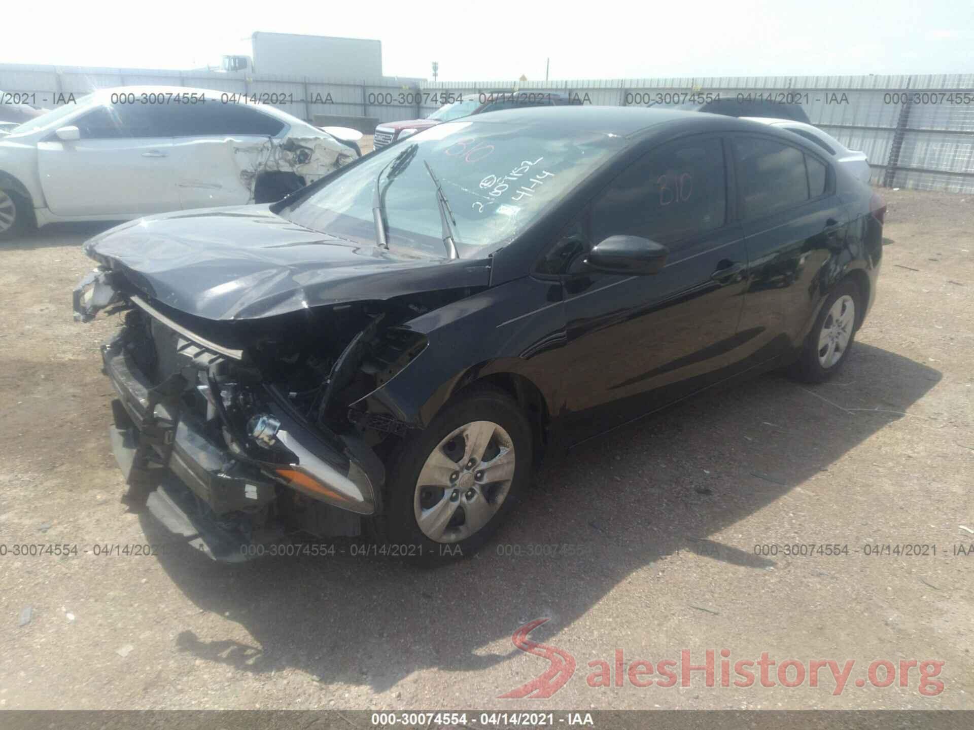 3KPFL4A73HE158033 2017 KIA FORTE