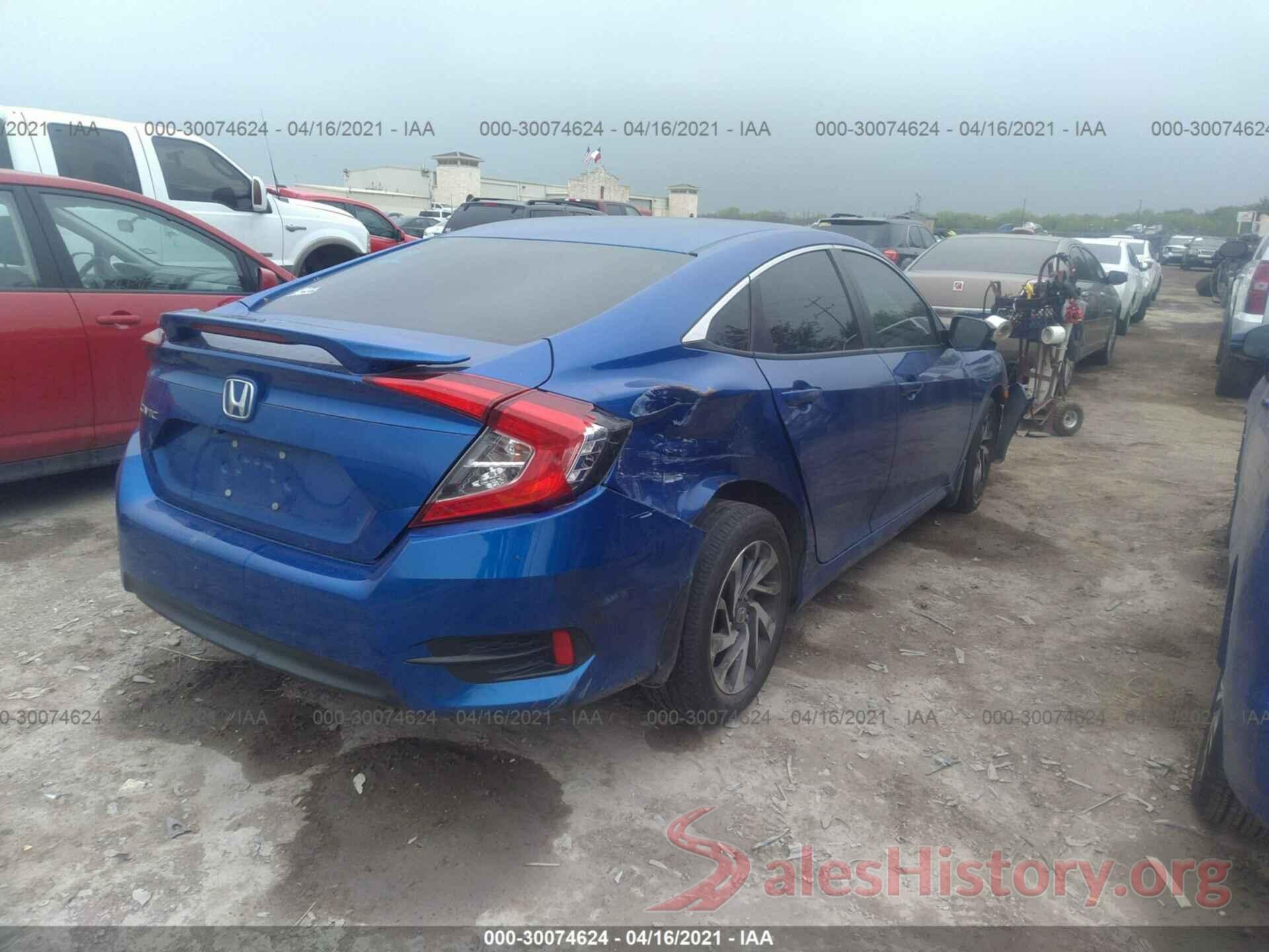 19XFC2F74GE084388 2016 HONDA CIVIC SEDAN