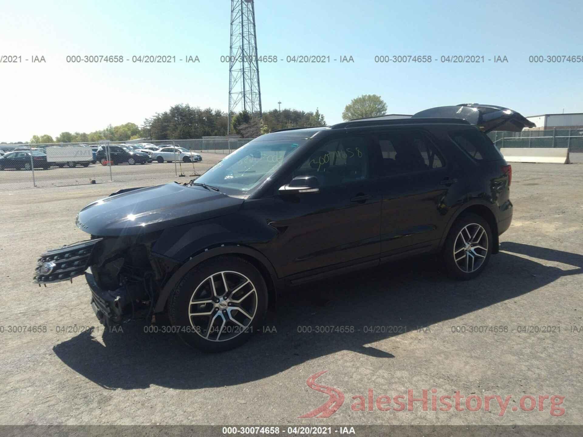 1FM5K8GT2GGB90654 2016 FORD EXPLORER