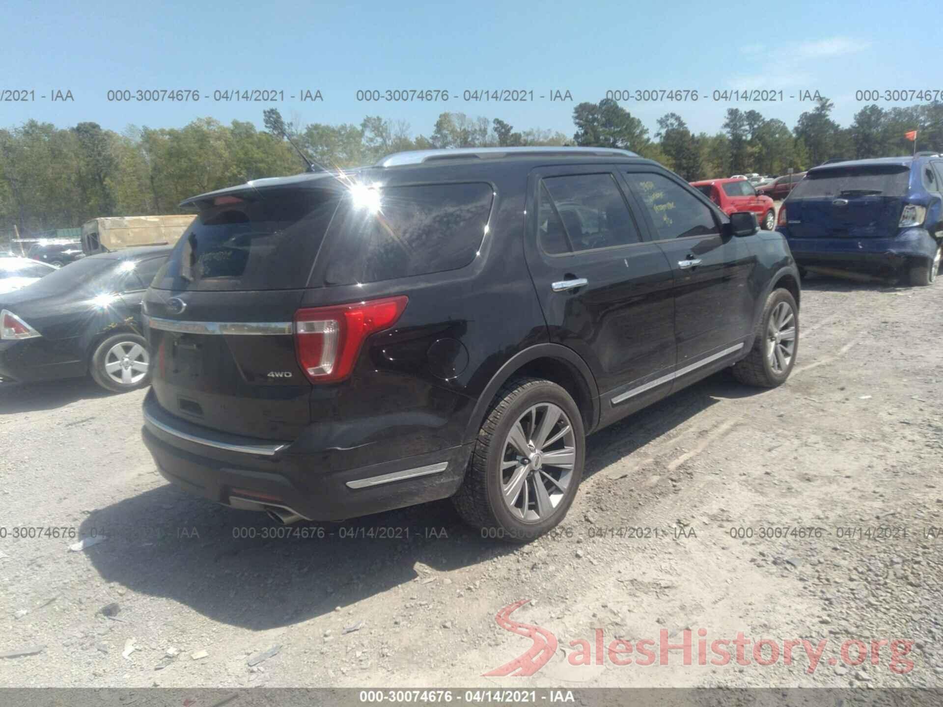 1FM5K8F85JGA43913 2018 FORD EXPLORER