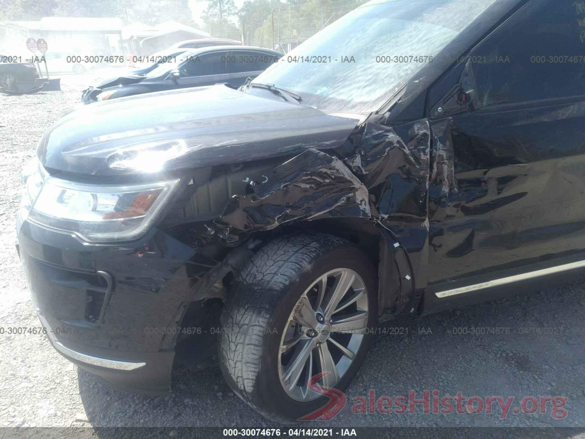 1FM5K8F85JGA43913 2018 FORD EXPLORER