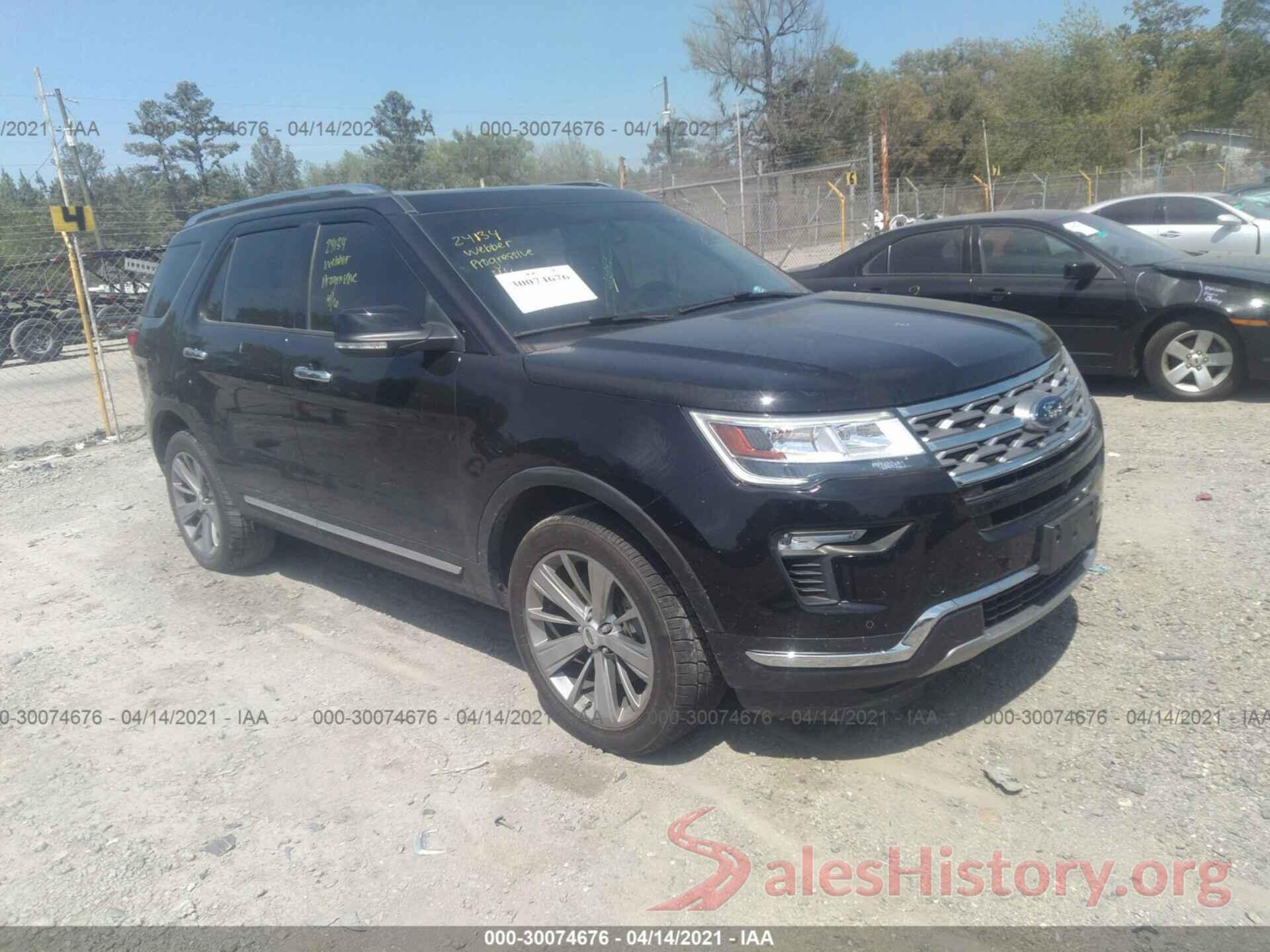 1FM5K8F85JGA43913 2018 FORD EXPLORER