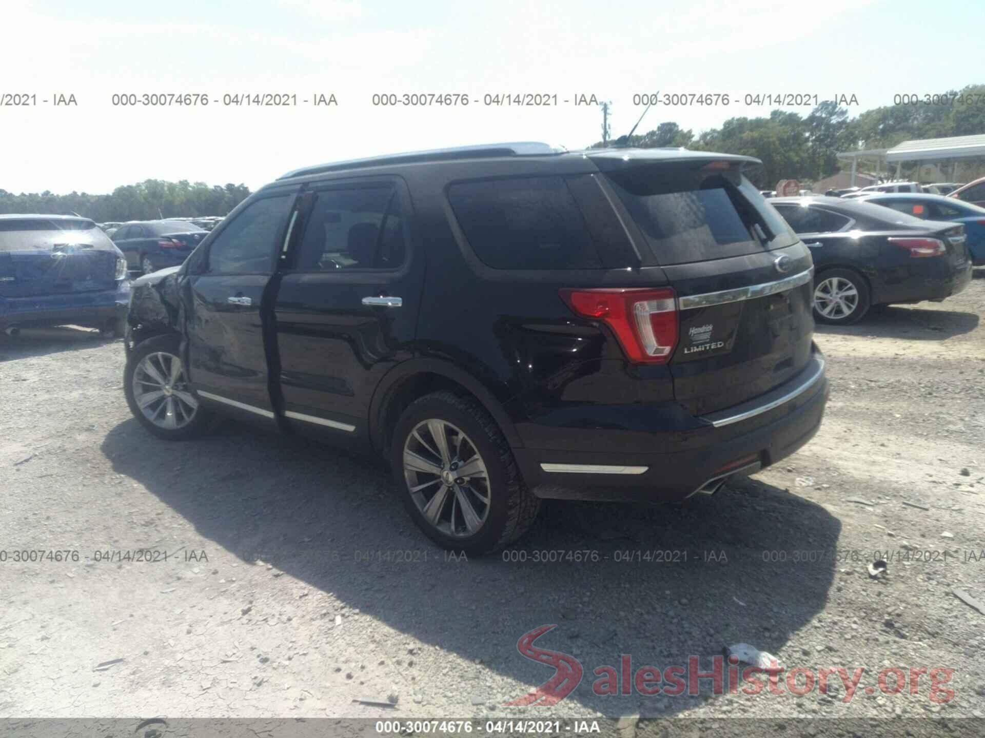 1FM5K8F85JGA43913 2018 FORD EXPLORER