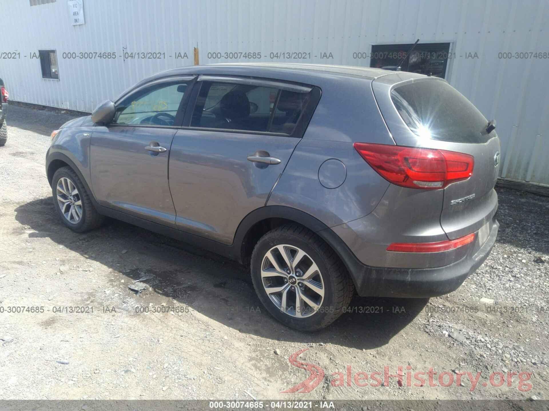 KNDPBCAC3G7875982 2016 KIA SPORTAGE