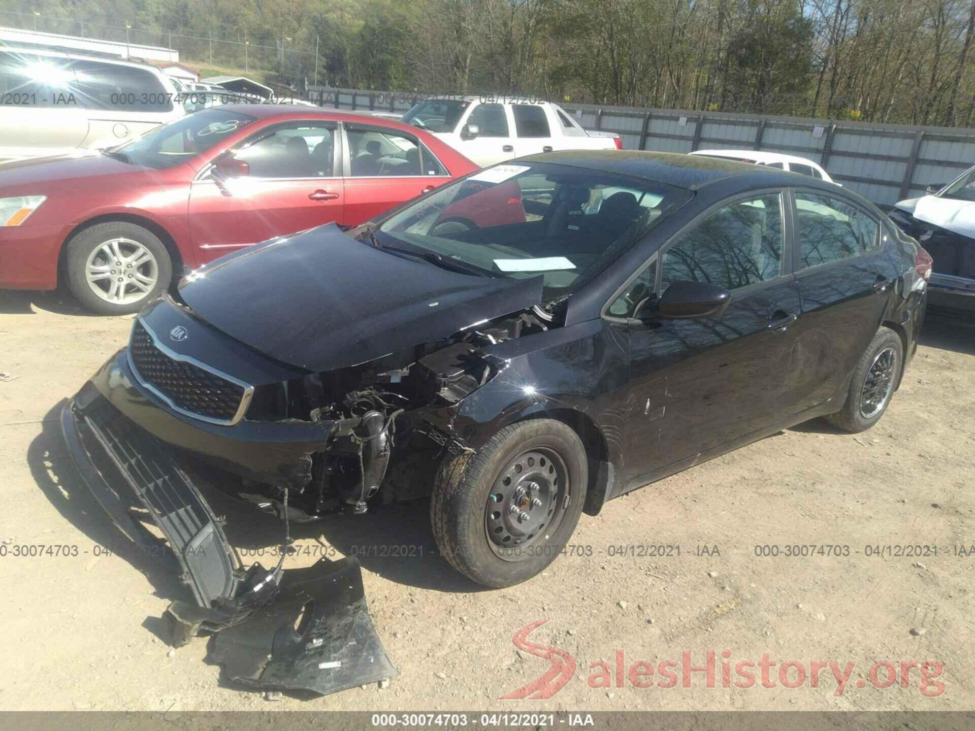 3KPFK4A78HE135091 2017 KIA FORTE