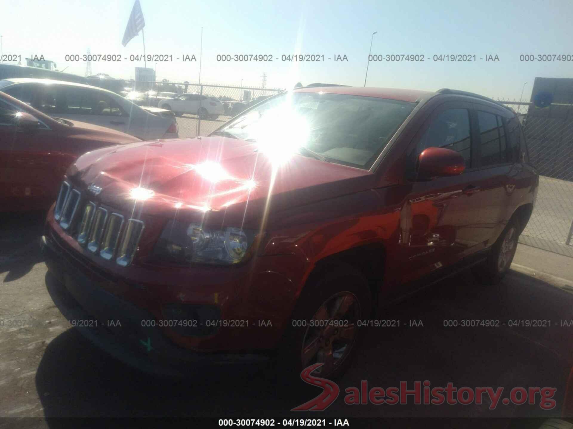 1C4NJCEB7HD163005 2017 JEEP COMPASS