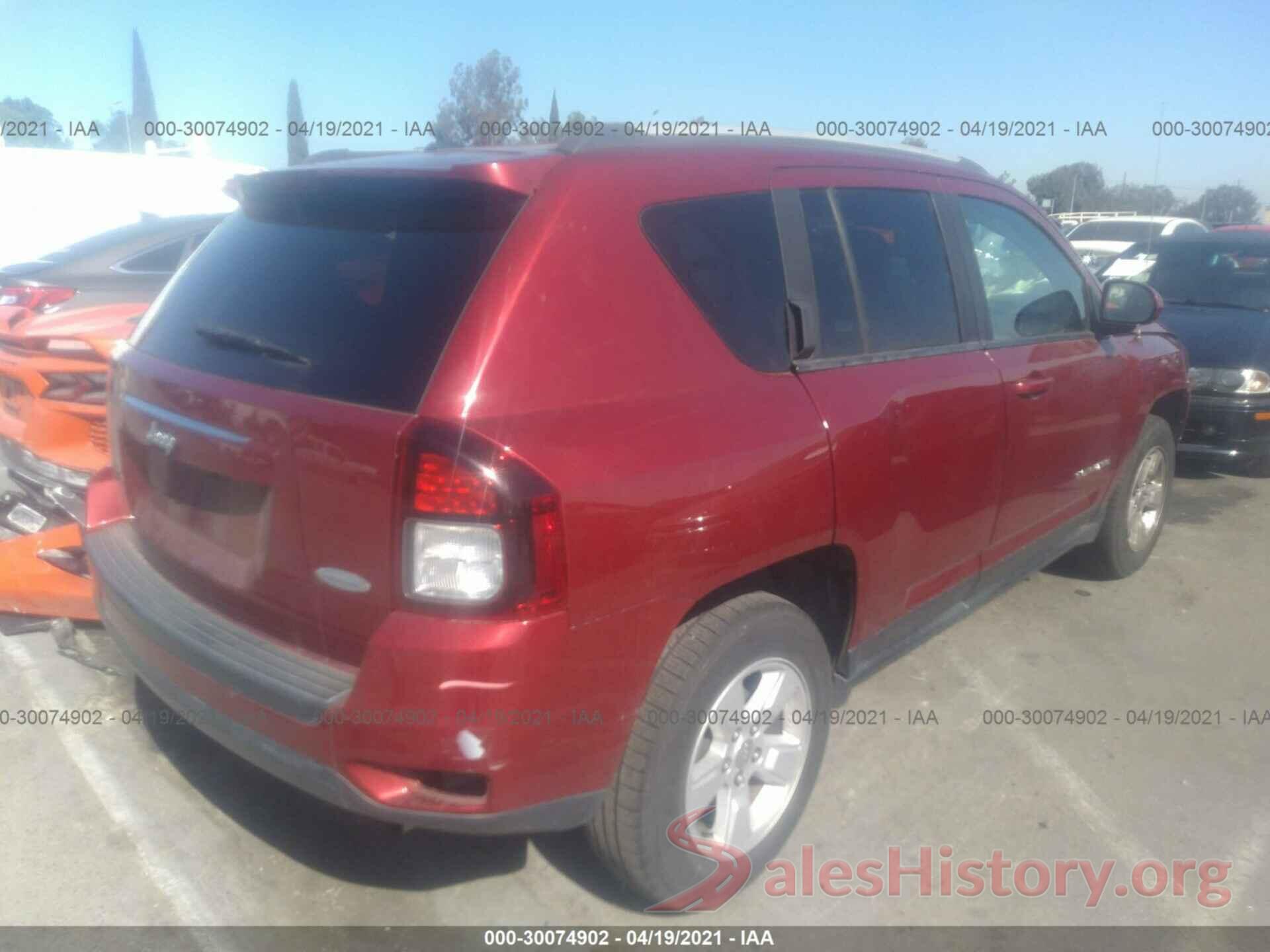 1C4NJCEB7HD163005 2017 JEEP COMPASS